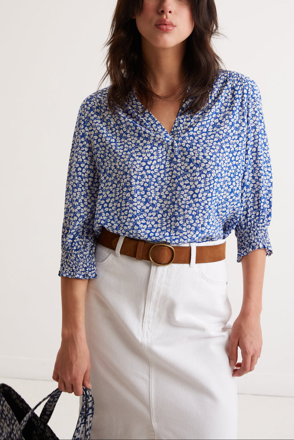 Blouse à fleurs - CHANTELLE Faume - seconde main