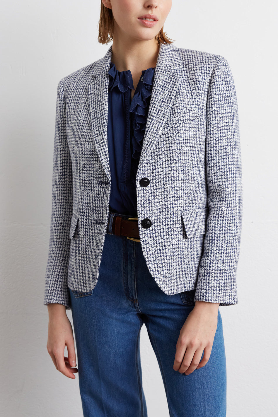 Veste tailleur en lin - NOËL Faume - seconde main