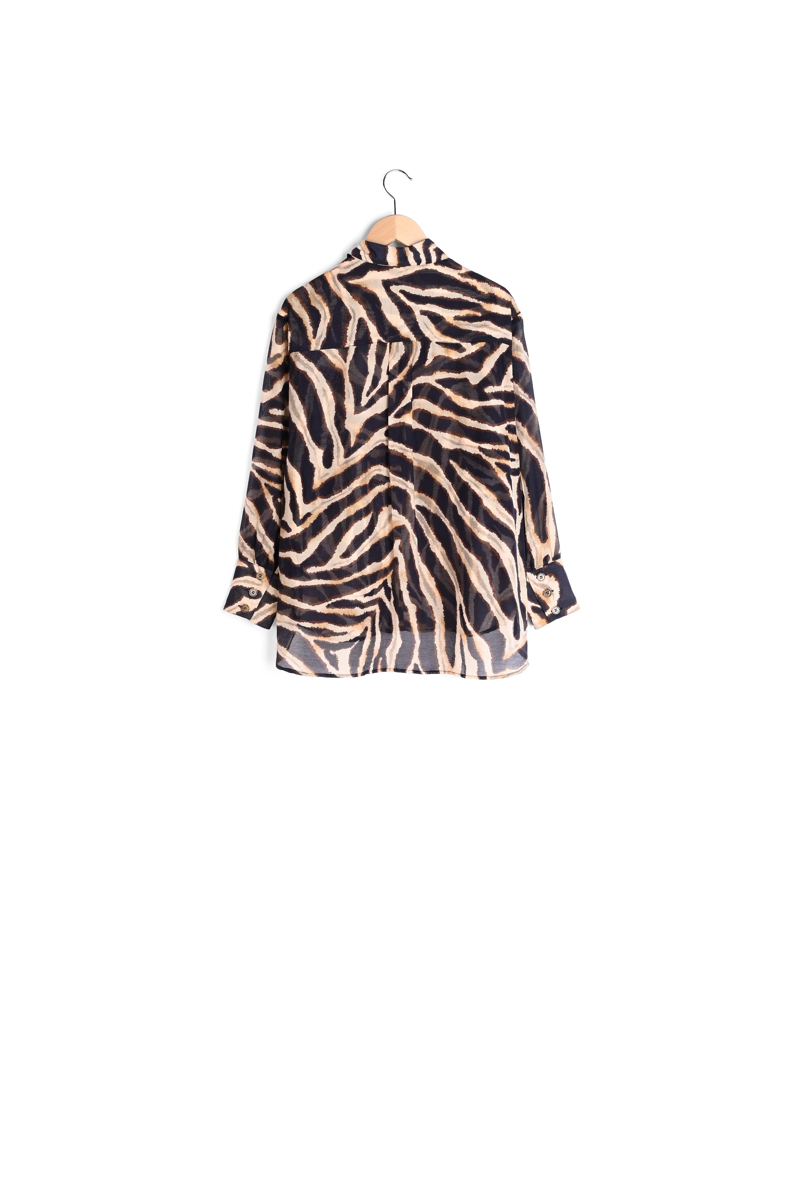 NAIS - chemise à imprimé animalier Faume - seconde main