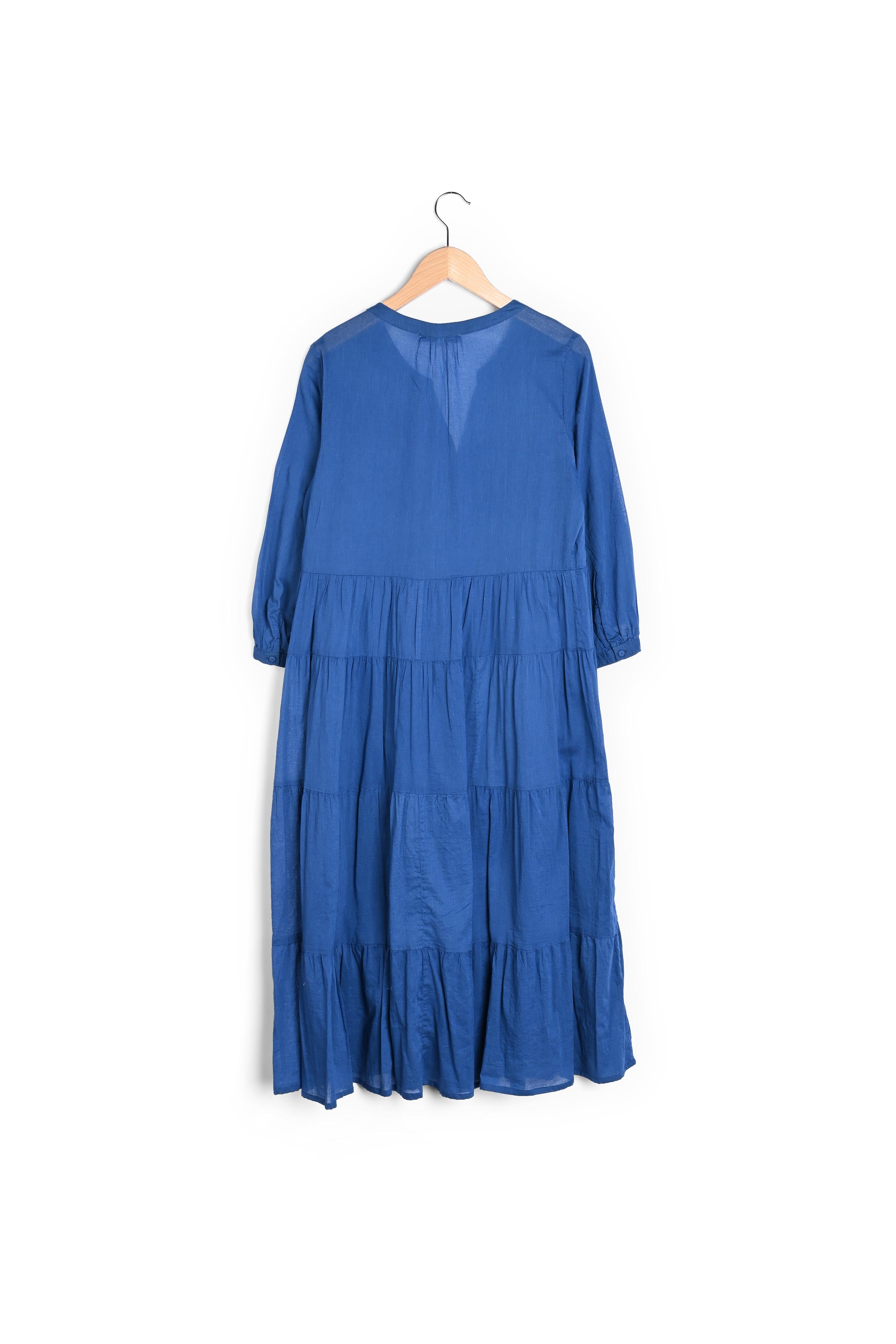 SEONA - Robe-chemise longue en coton Faume - seconde main