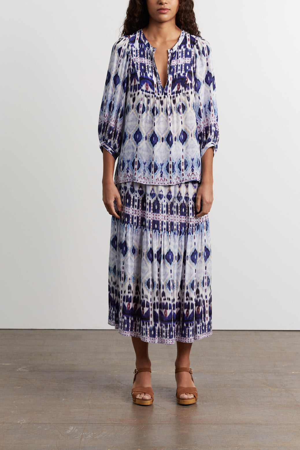 Blouse ethnique - COLETTE Faume - seconde main