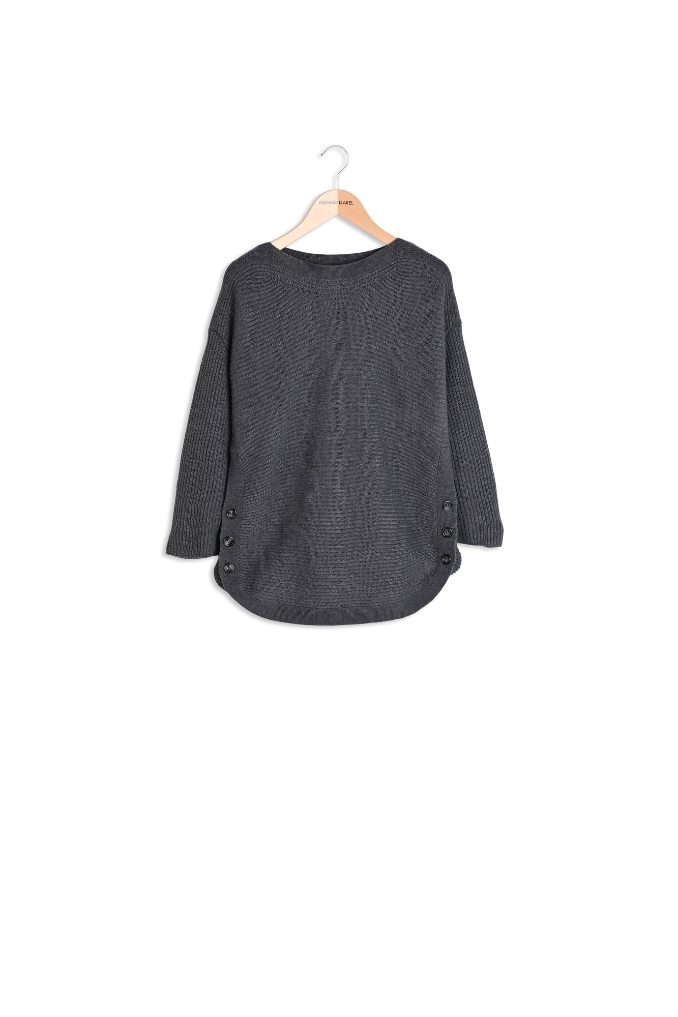 Pull oversize en alpaga mélangé Faume - seconde main