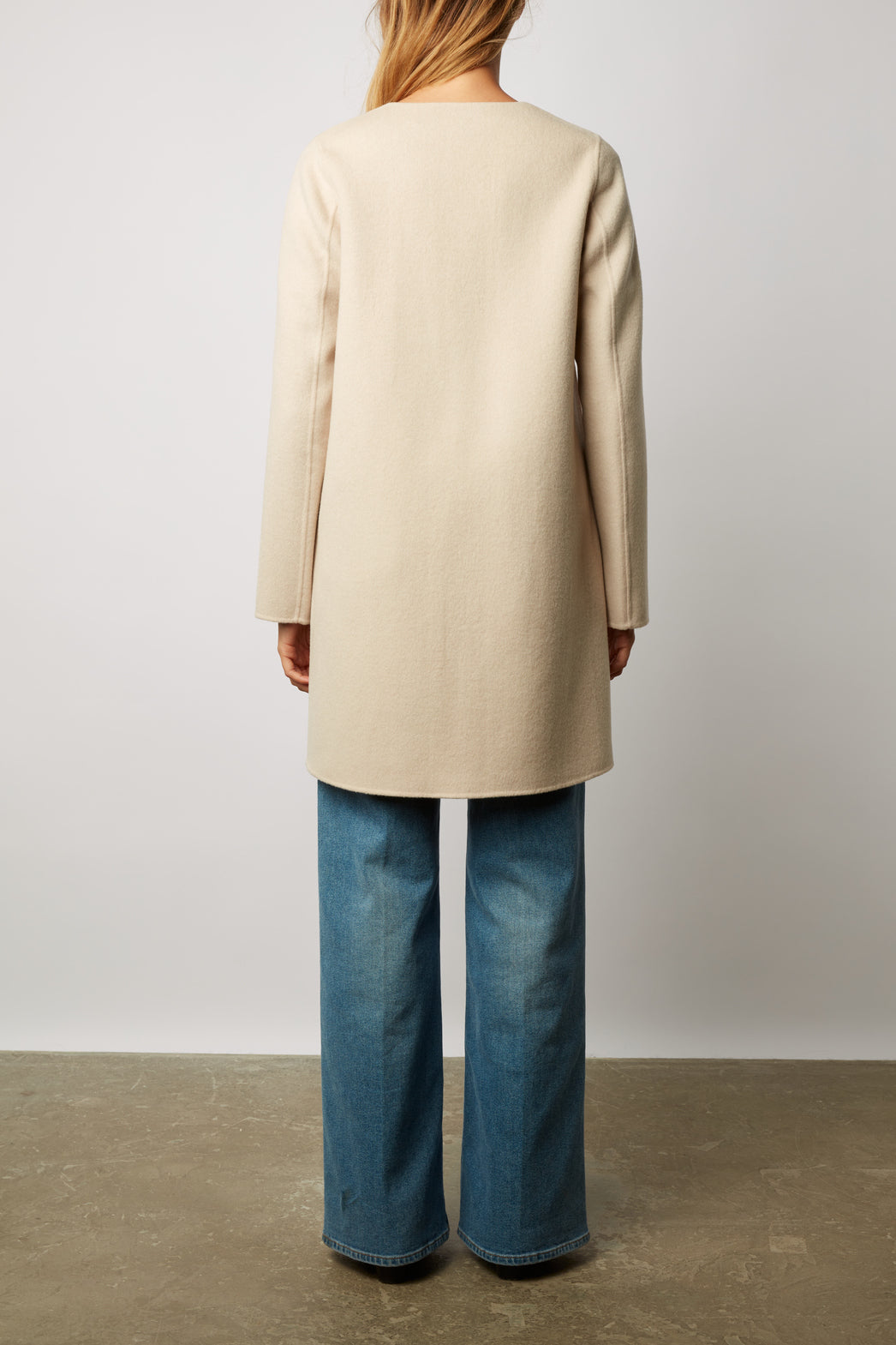 Manteau réversible en laine fine - SABRINA Faume - seconde main