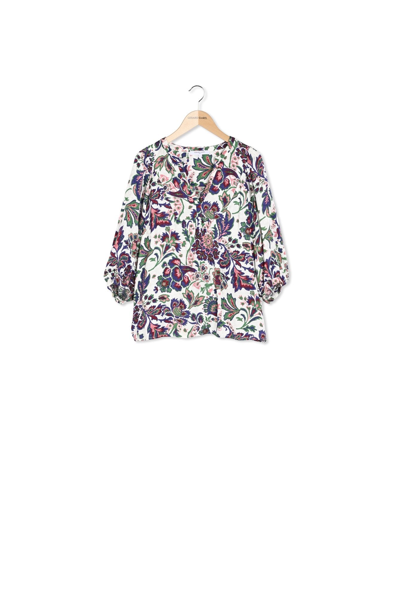 Blouse imprimée jacquard - ABELL Faume - seconde main