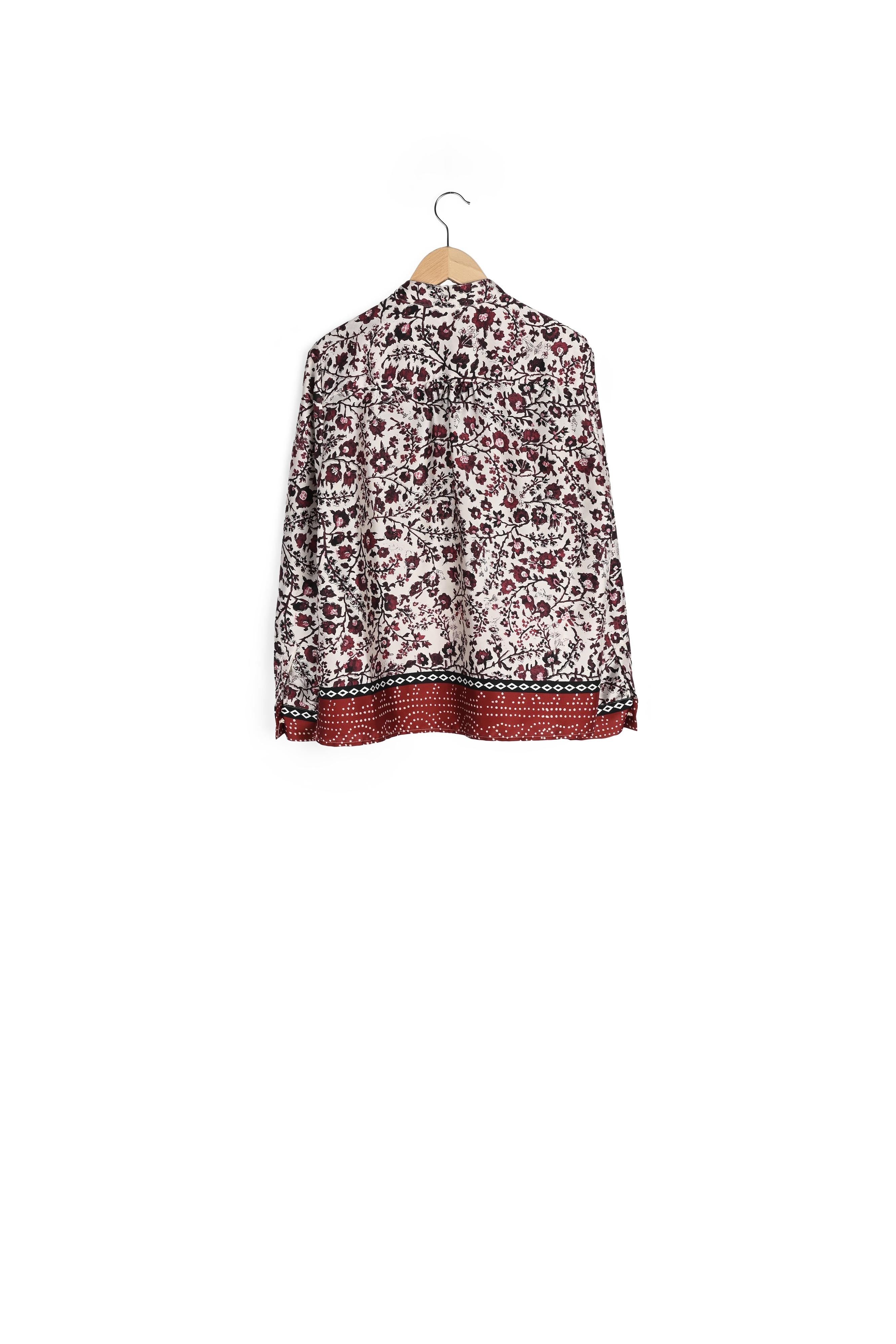 Blouse fluide fleurie - CAMELLIA Faume - seconde main