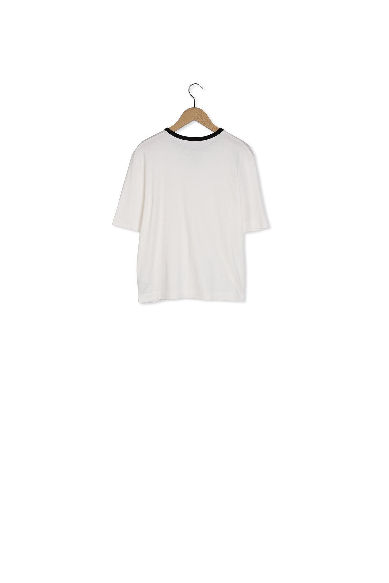 T-shirt col rond à logo - MARLYNE Faume - seconde main