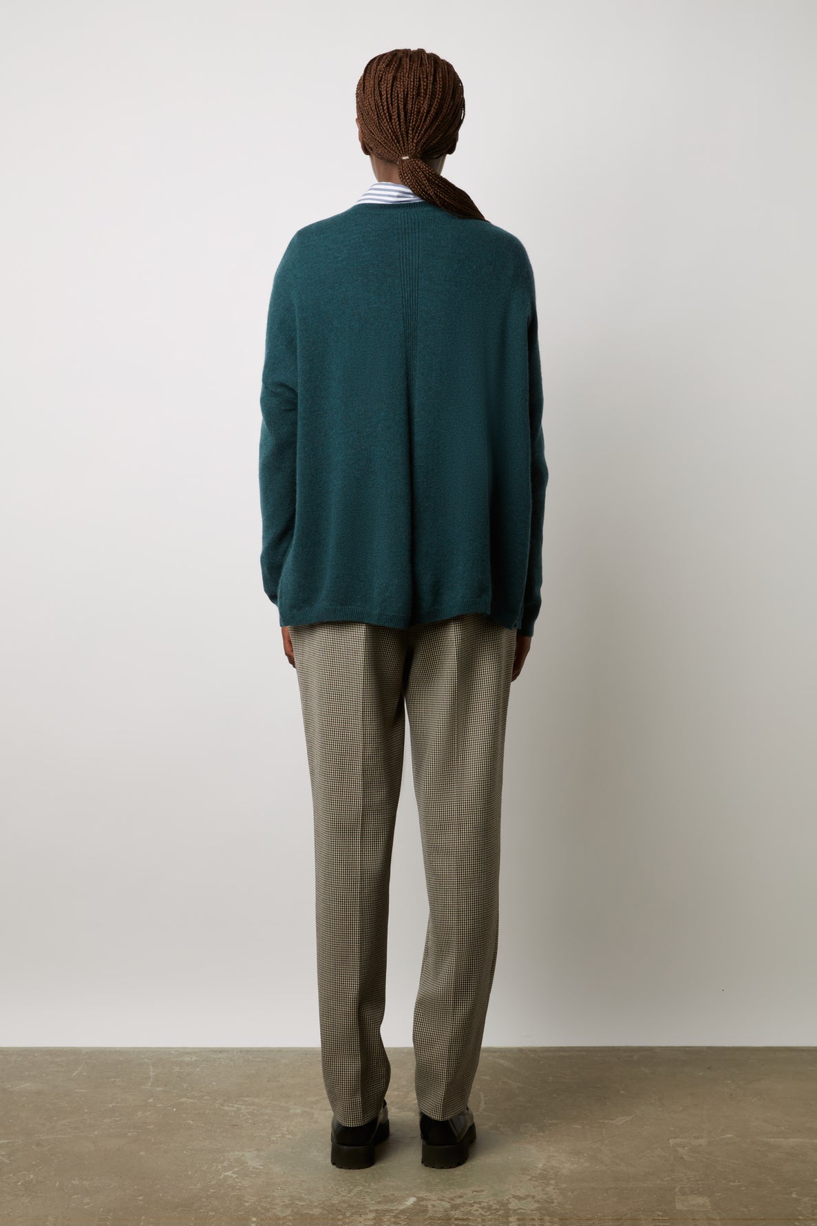 Pull col rond en cachemire - LIZEA Faume - seconde main