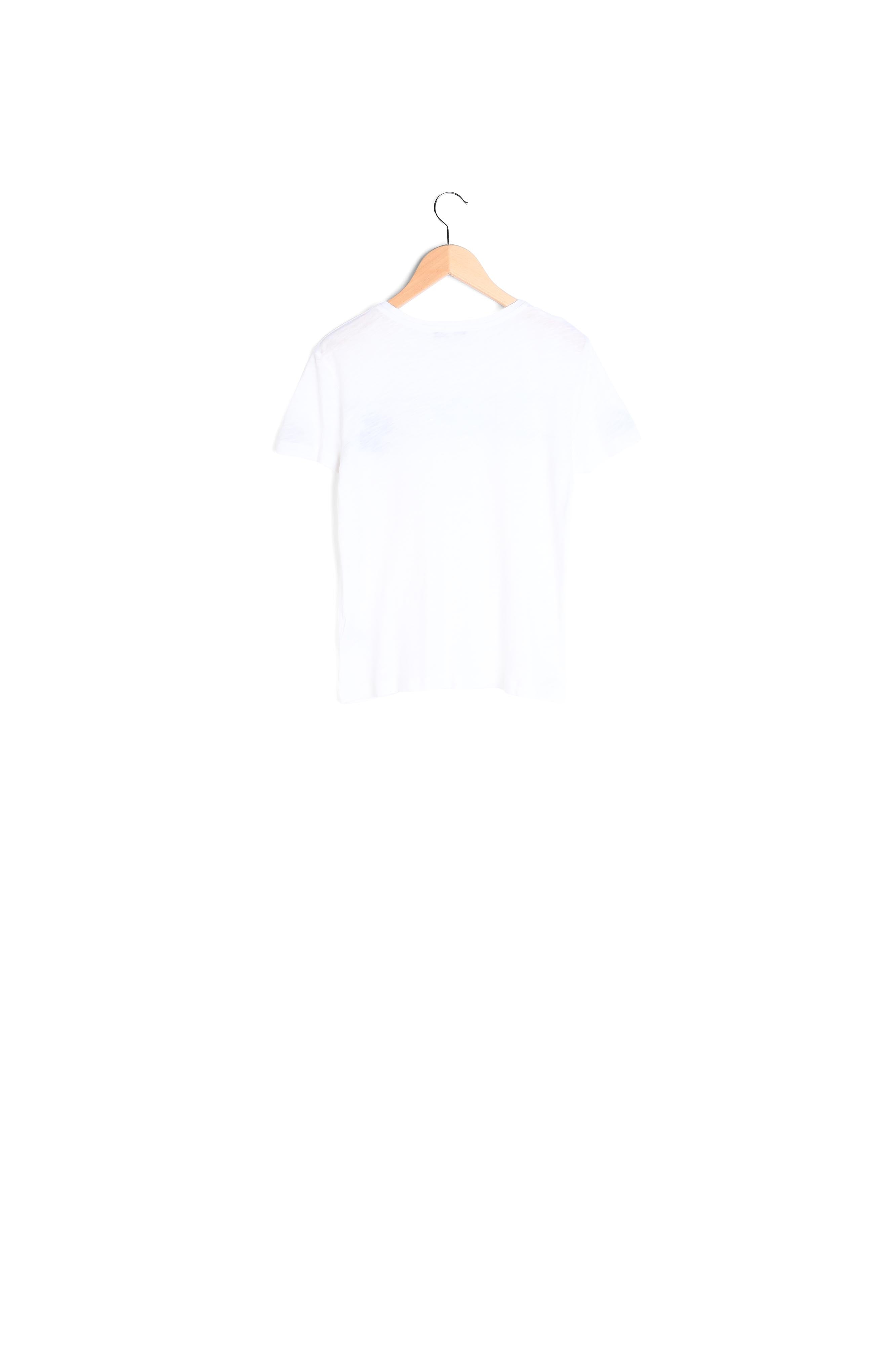 JELENA - Tee-shirt en coton imprimé avec broderie Faume - seconde main