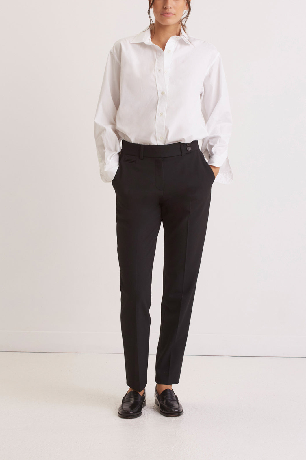 Pantalon de tailleur cigarette - ELIASS Faume - seconde main