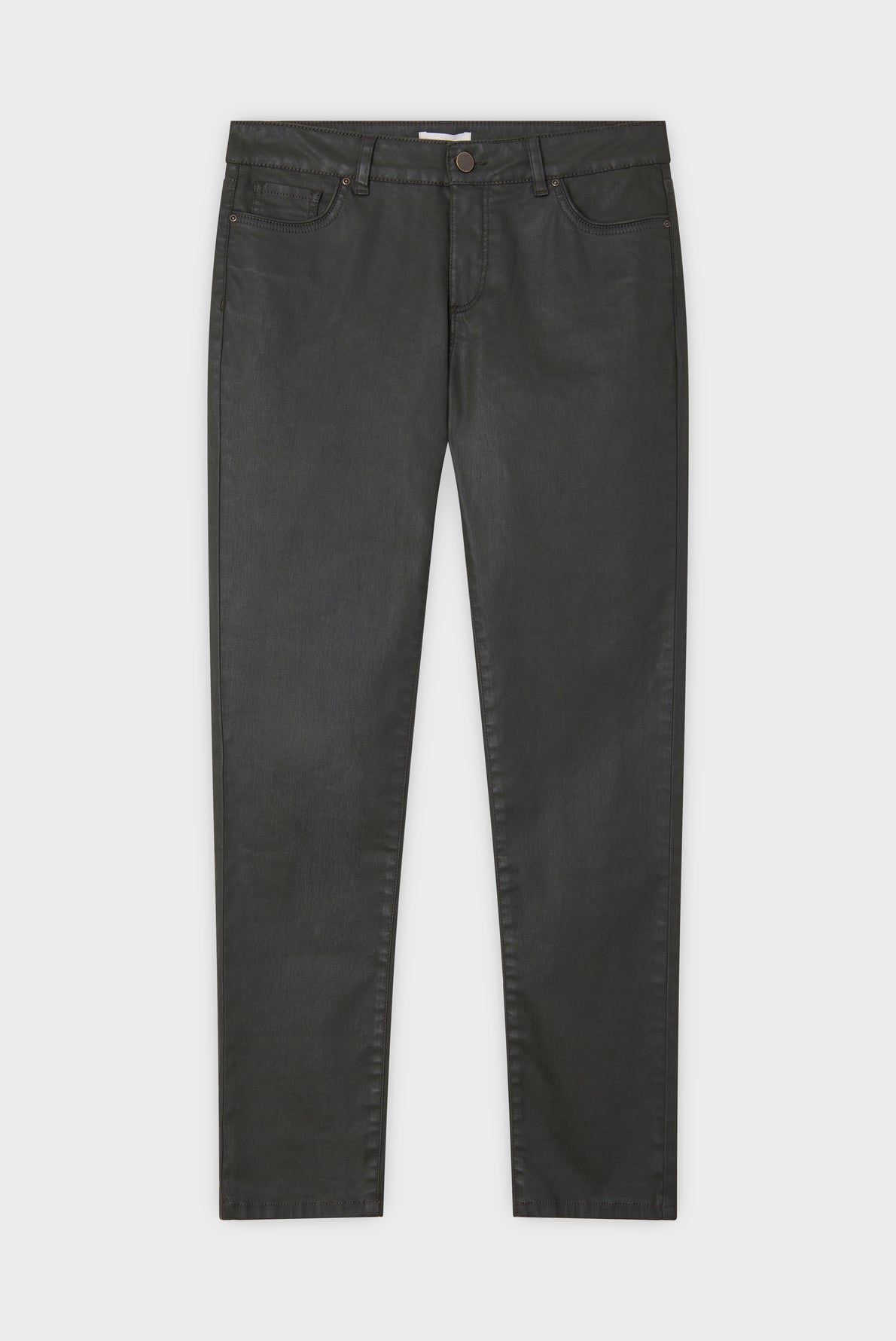 Jean en coton stretch enduit - ESMA Faume - seconde main
