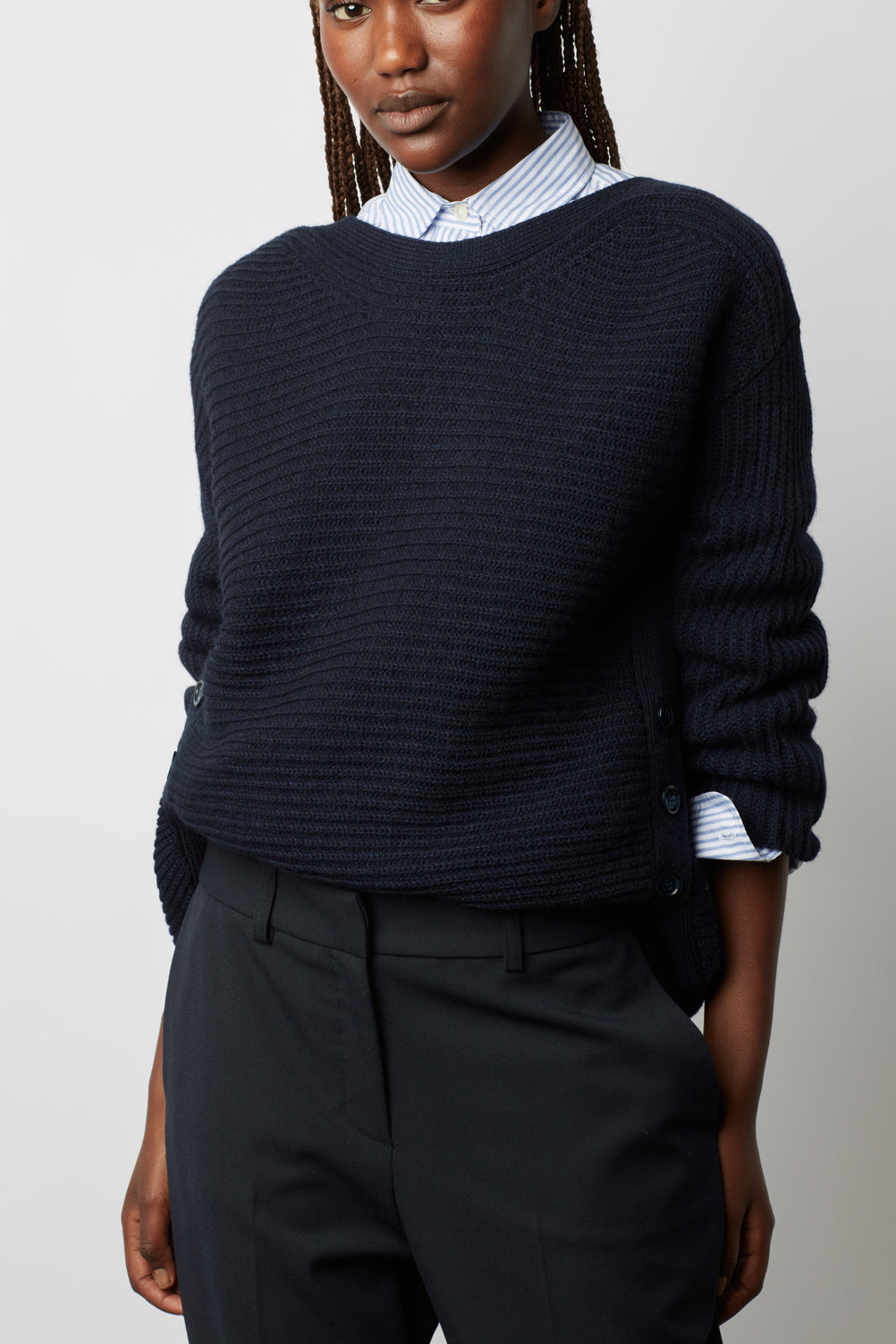 Pantalon de tailleur uni - ELMA Faume - seconde main