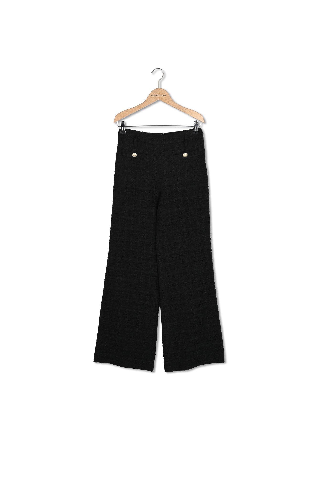 Pantalon large en tweed - NADINE Faume - seconde main