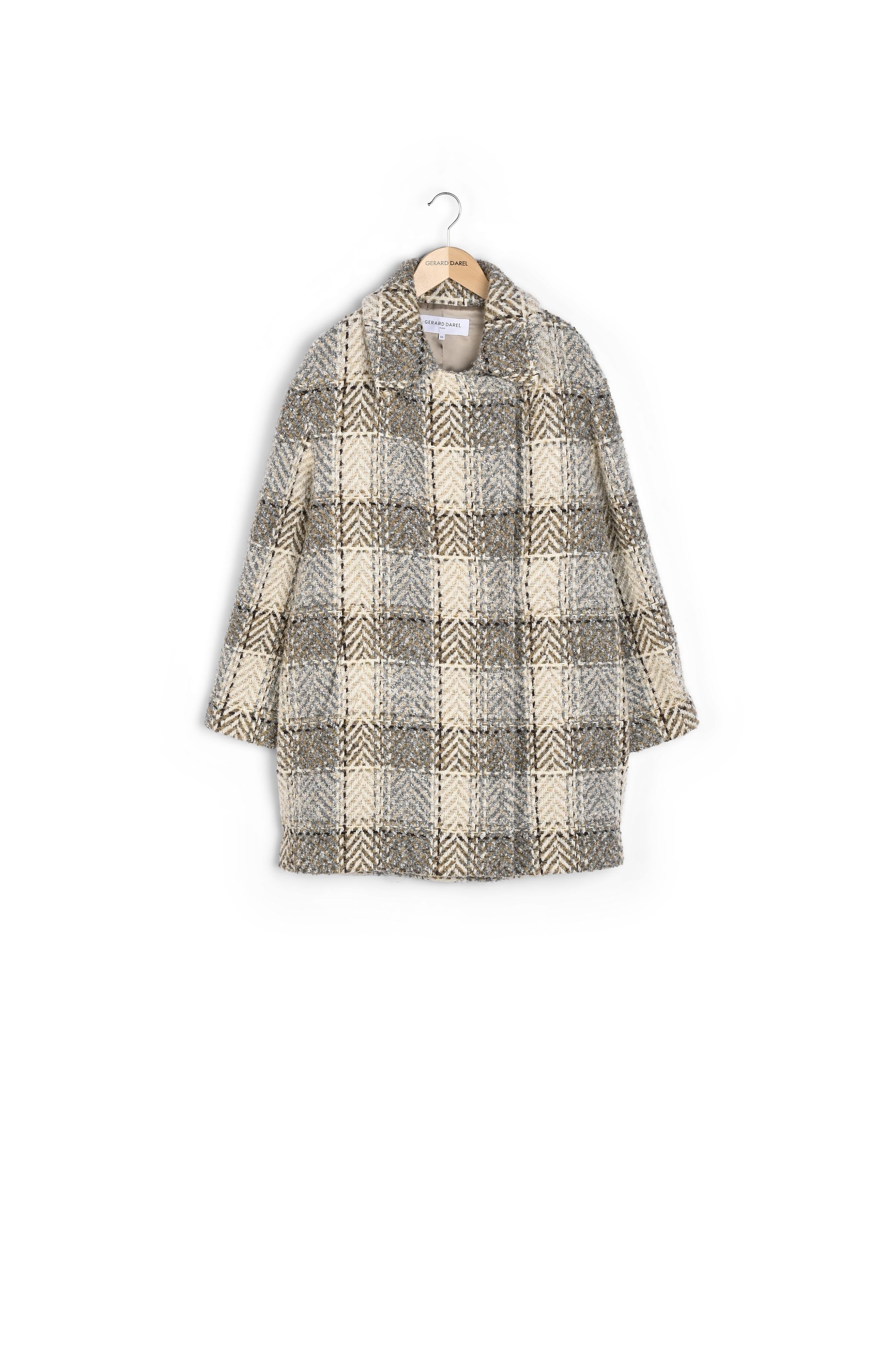 SIANA - Manteau oversize en tweed Faume - seconde main