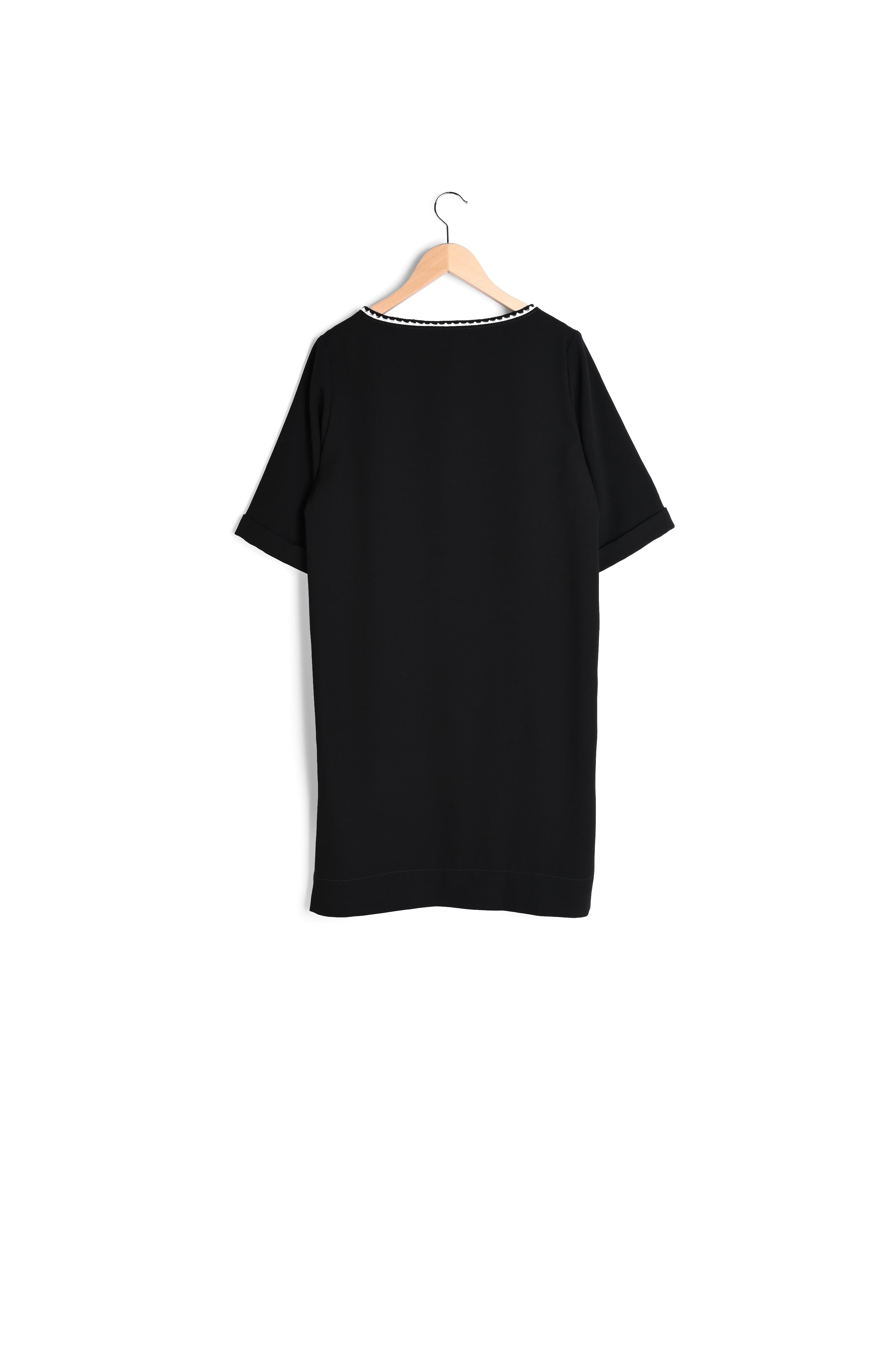 Robe à encolure fantaisie - JACKIE Faume - seconde main