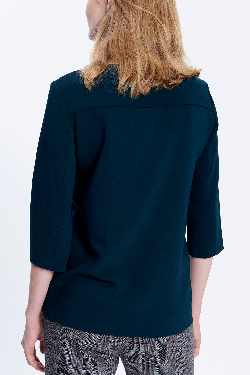 MEGAN - Top en crêpe Faume - seconde main