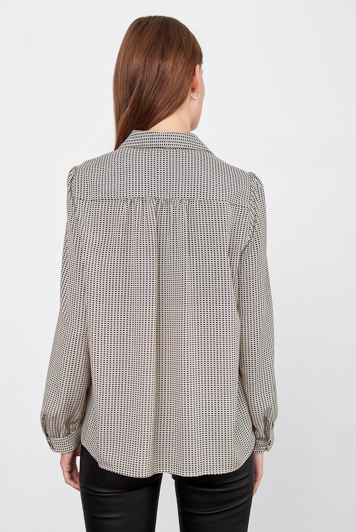 MARLON - Chemise en crêpe Faume - seconde main