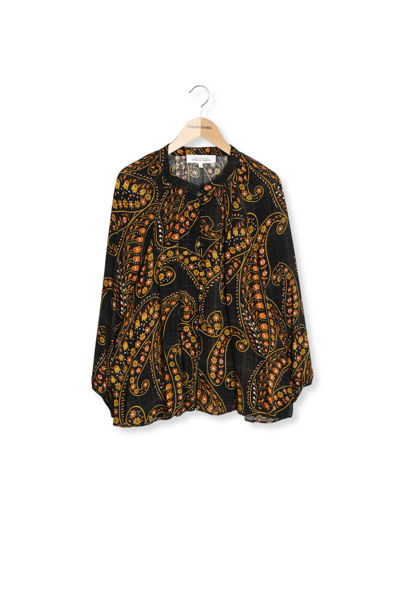 Chemise imprimé 1970s - CLOANE Faume - seconde main