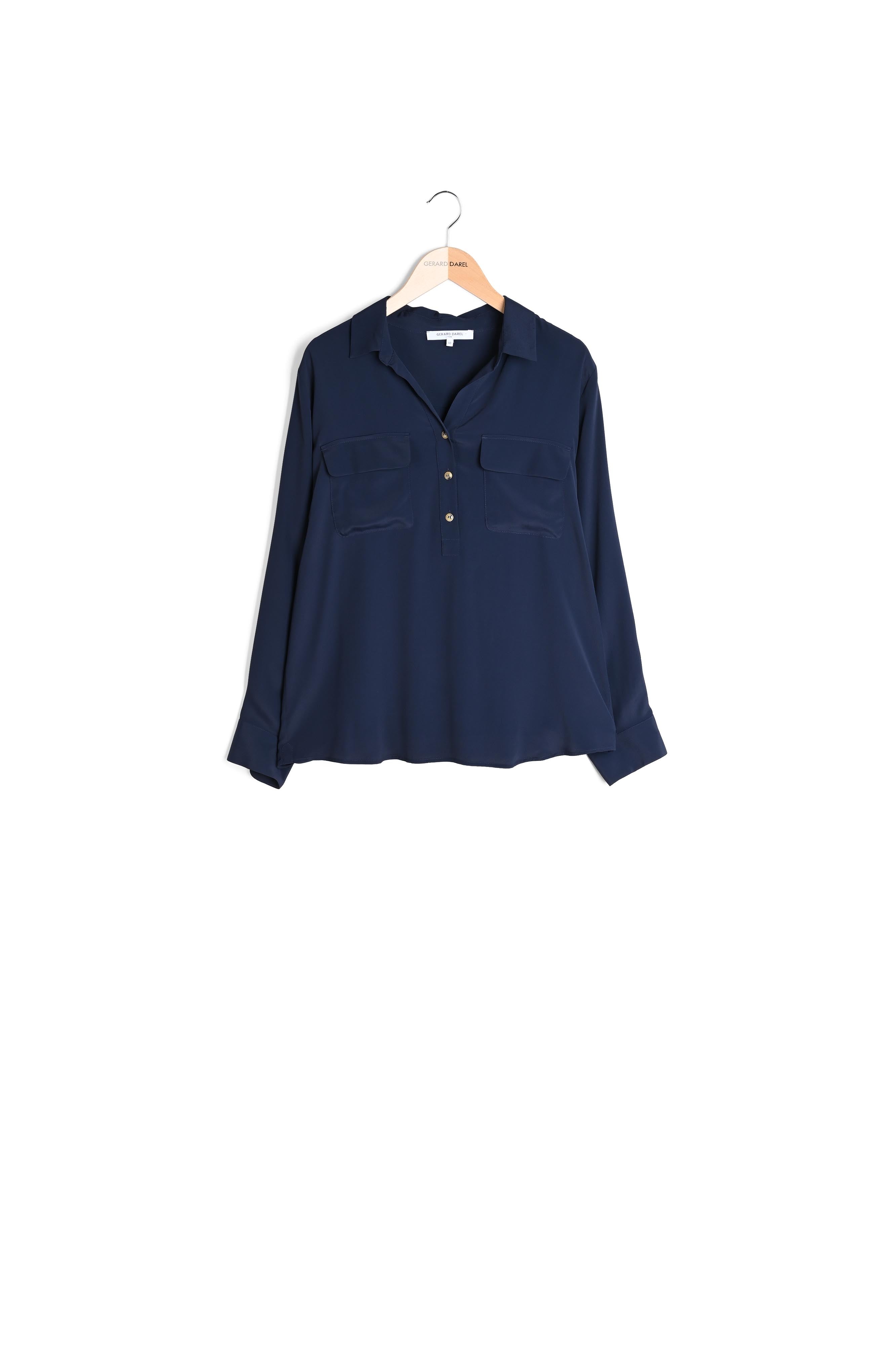 Blouse en mélange de soie - CARINE Faume - seconde main