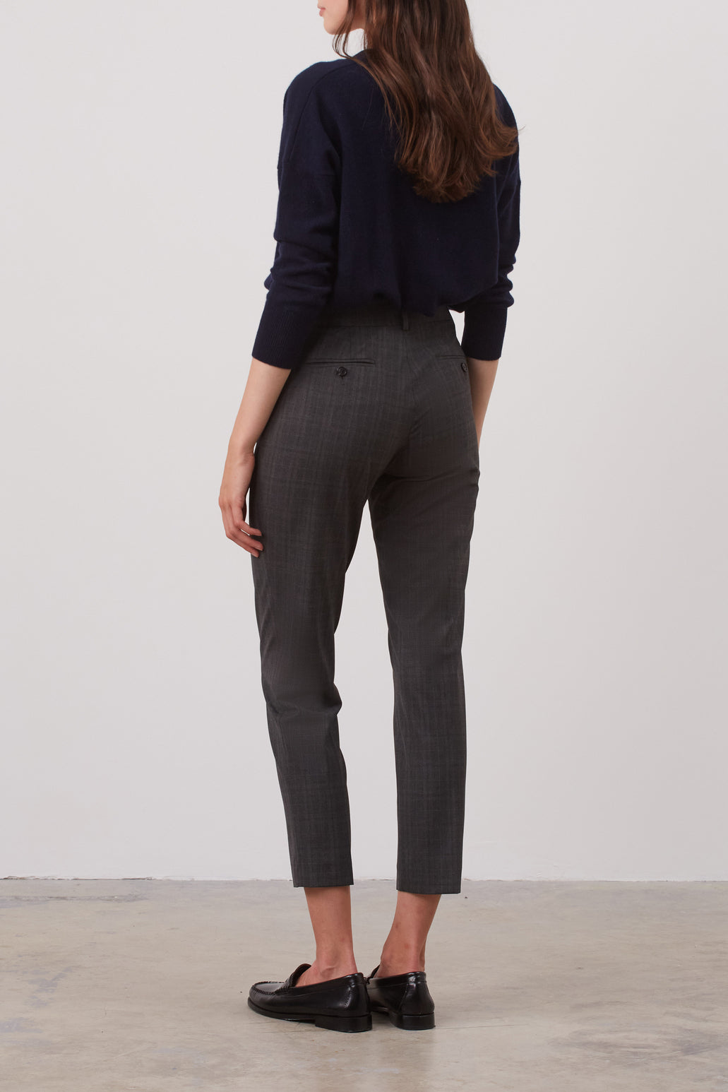 Pantalon de tailleur à carreaux - ELIASS Faume - seconde main