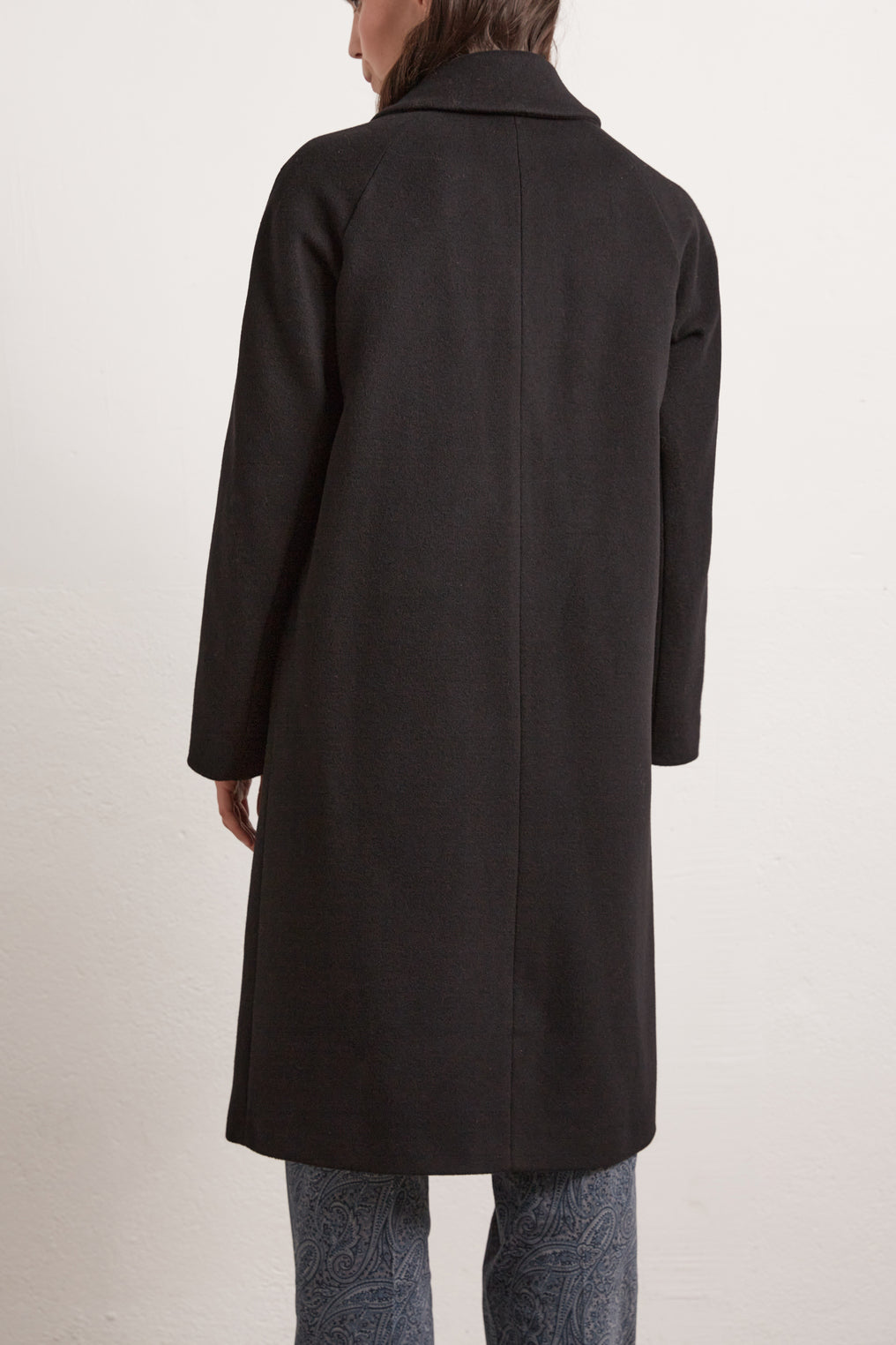 Sim - Manteau en laine vierge et cachemire Faume - seconde main