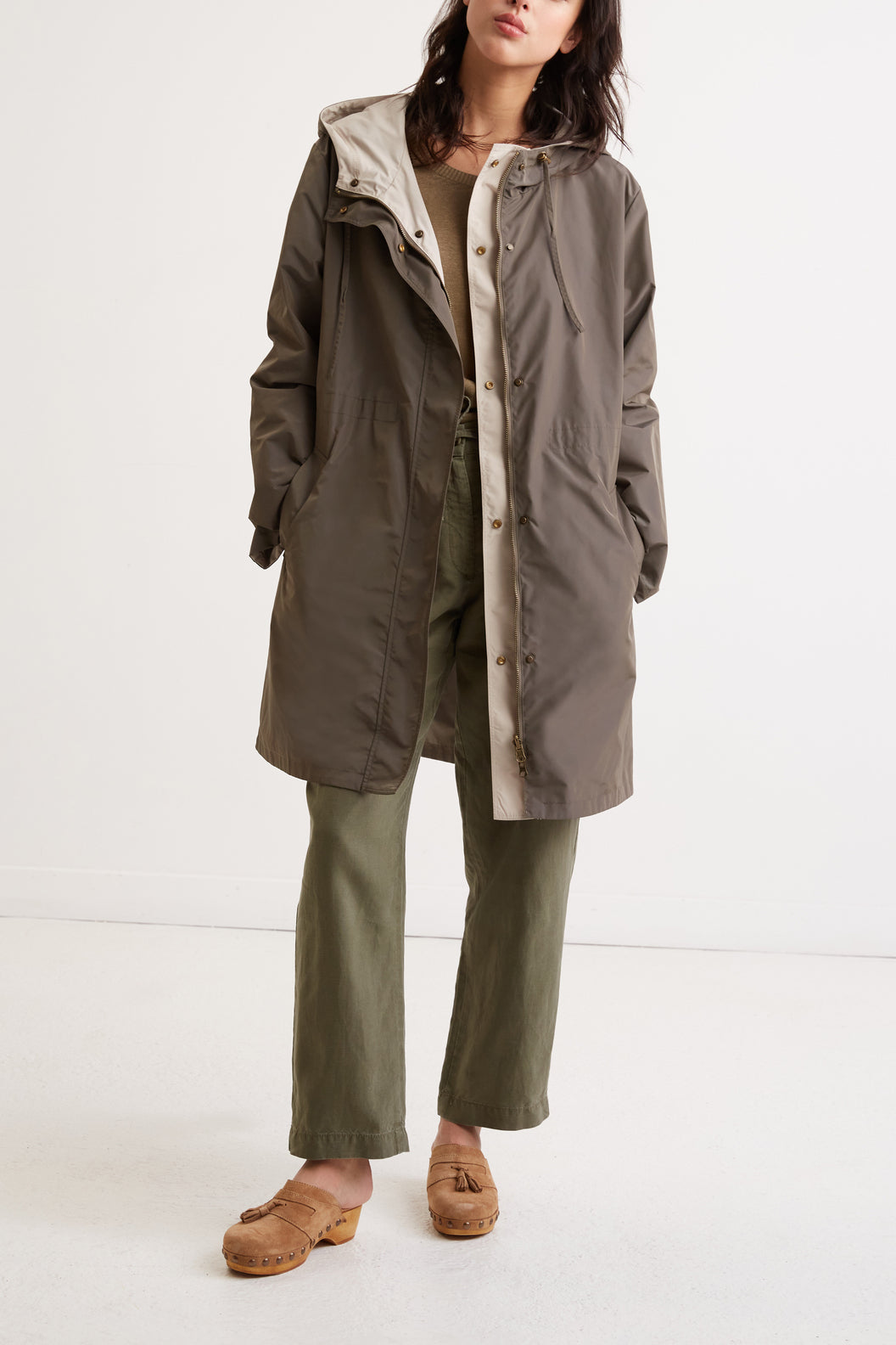 Parka réversible en nylon technique - SHADYA Faume - seconde main
