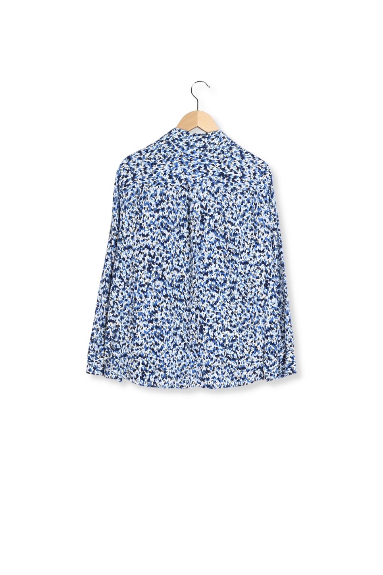 NOAM - Chemise en soie à imprimé fantaisie Faume - seconde main