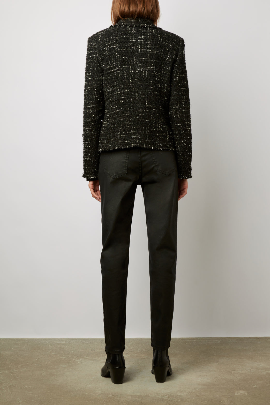 Veste croisée en tweed - NALINI Faume - seconde main