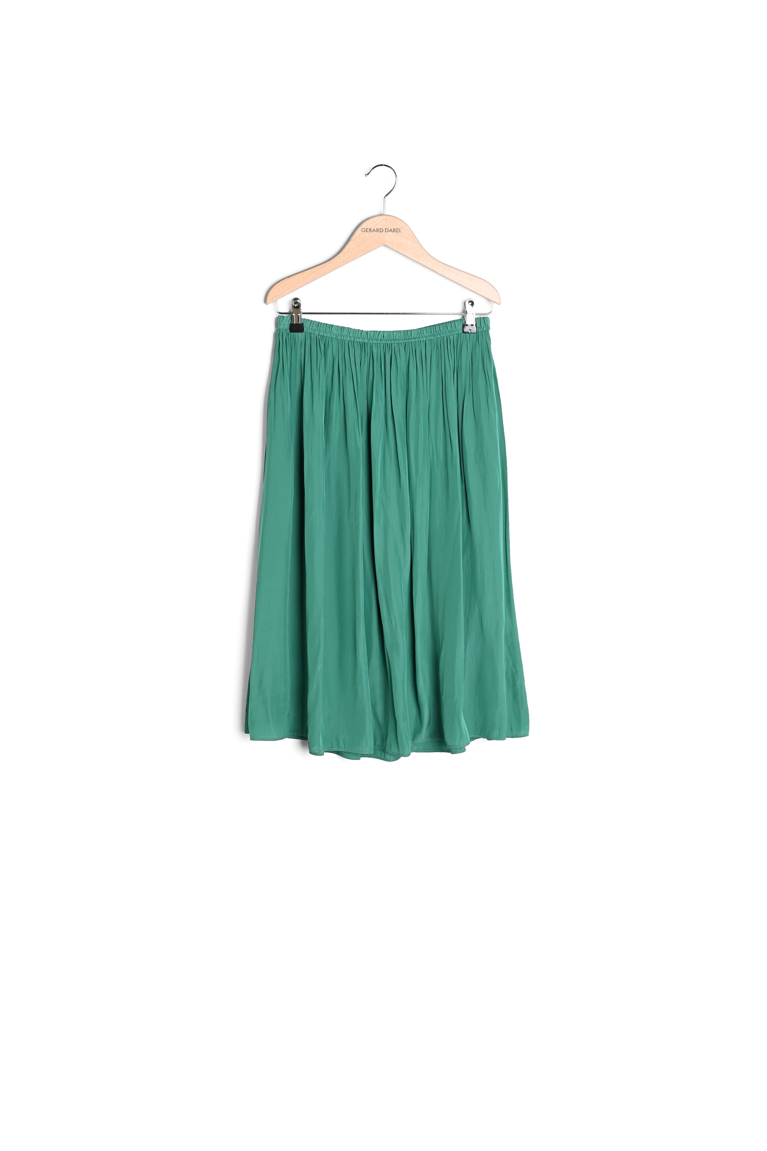 Jupe en satin froncé Faume - seconde main
