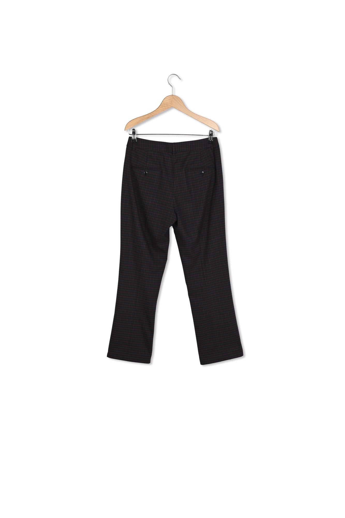LILLIA - Pantalon 7/8 à carreaux Faume - seconde main