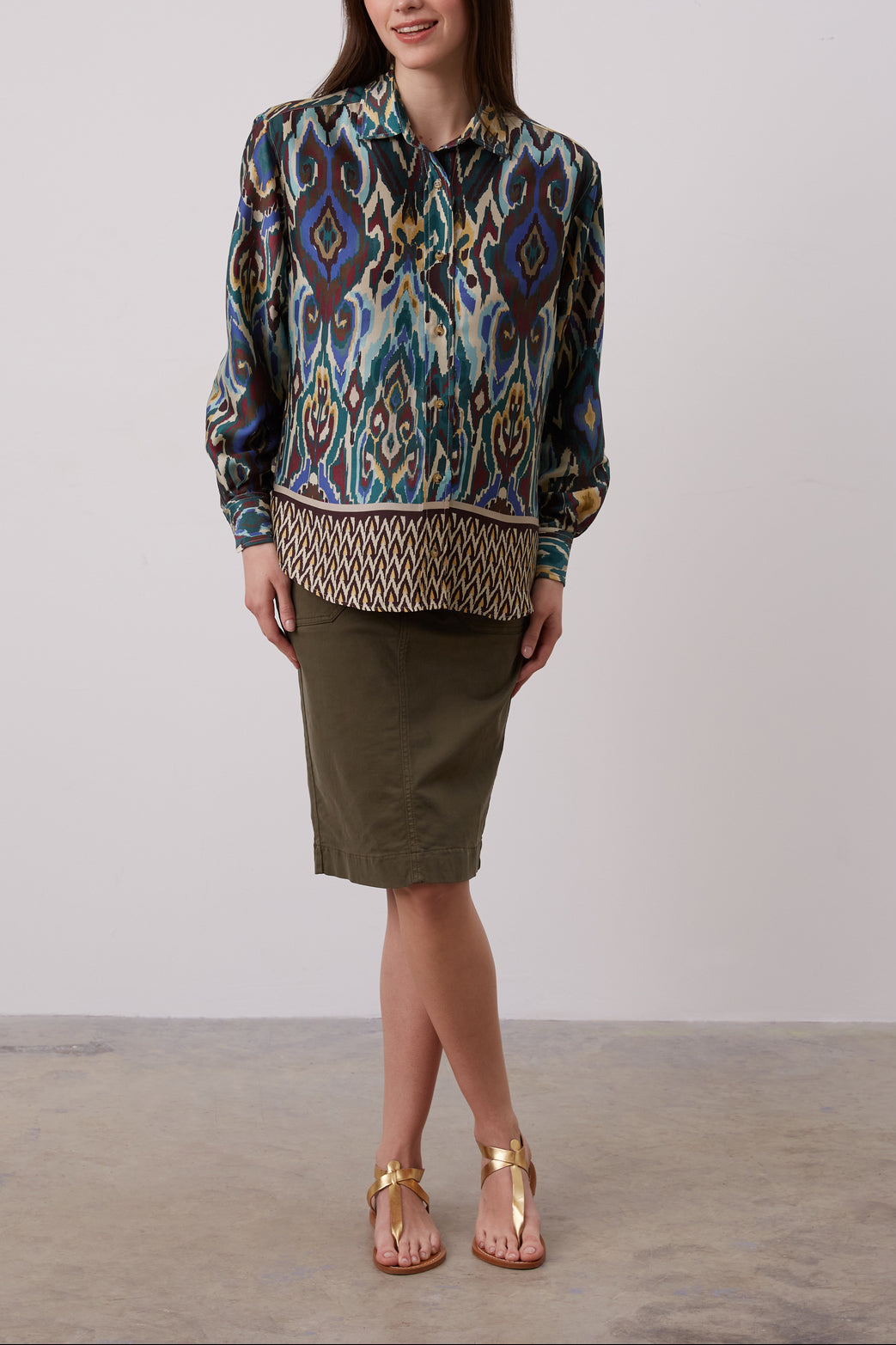 Chemise ethnique - CHRISTIAN Faume - seconde main