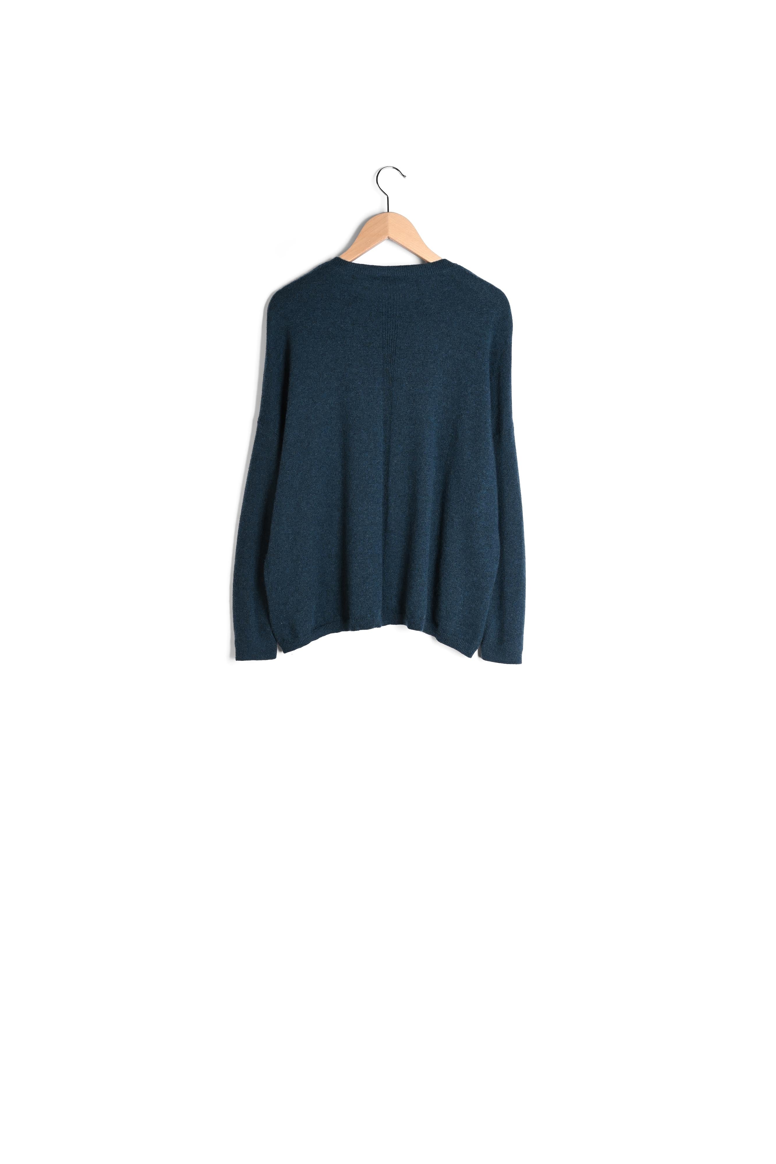 Pull col rond en cachemire - LIZEA Faume - seconde main