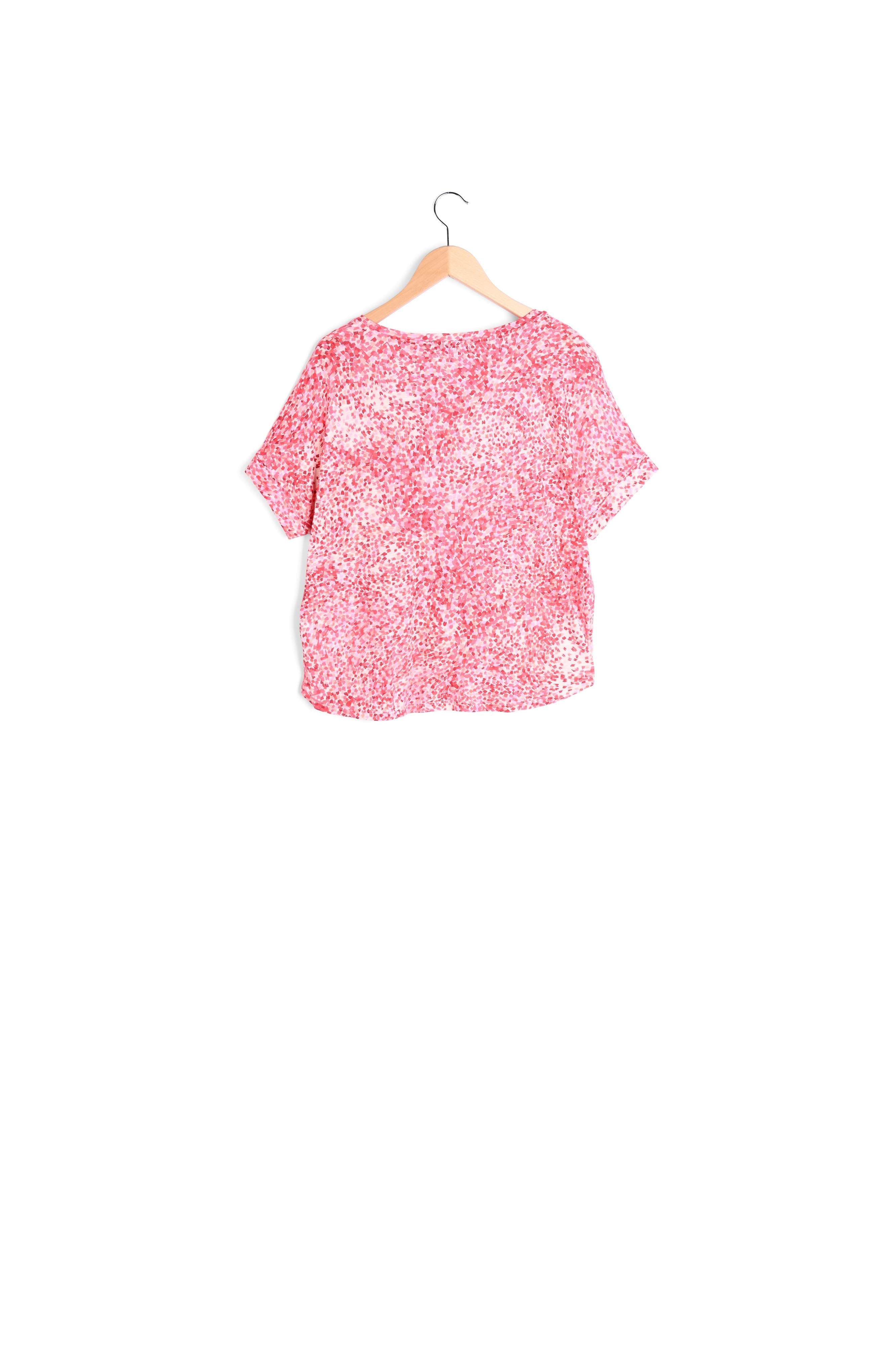 Tee-shirt loose à motif - ANGELE Faume - seconde main