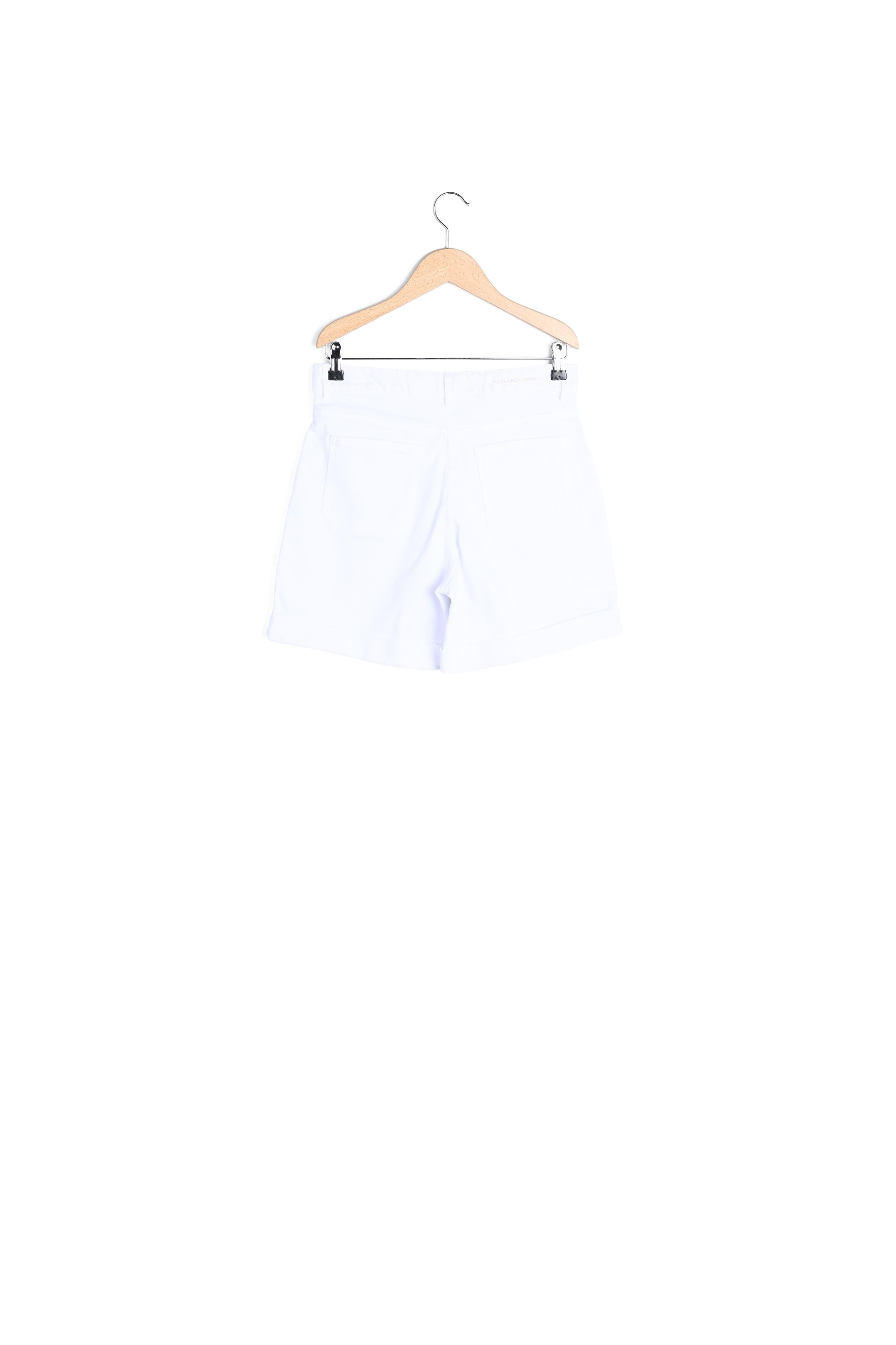 Short blanc en jean - ECEM Faume - seconde main