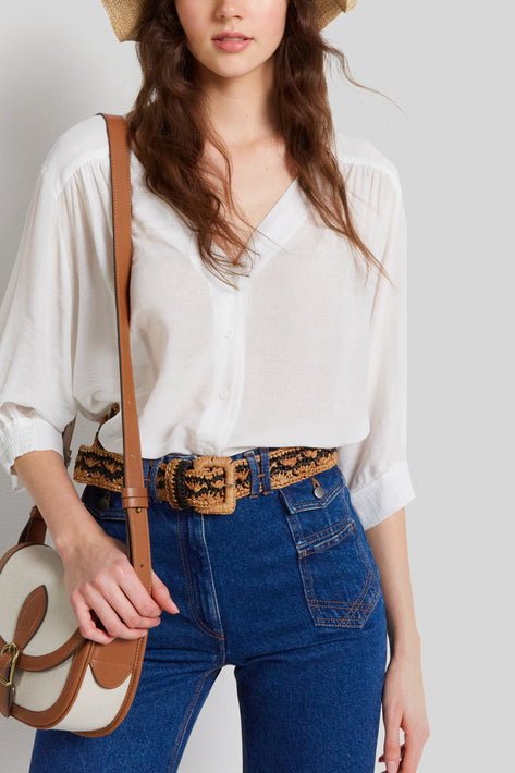 Chemise loose unie - CLYDE Faume - seconde main