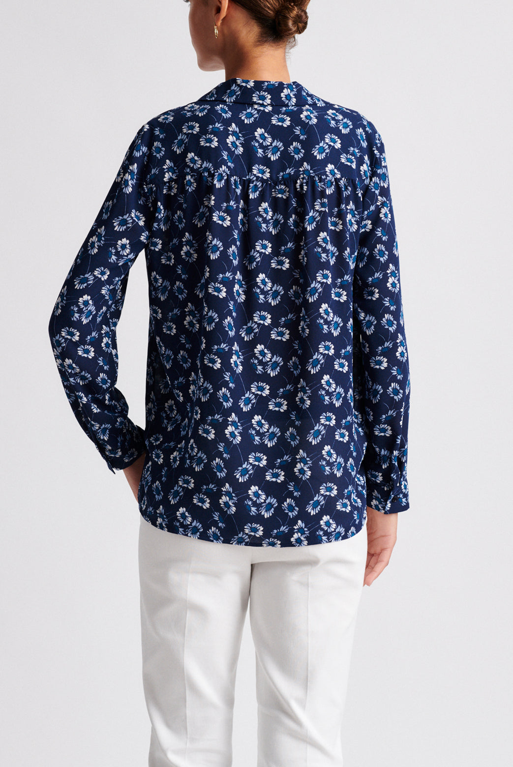 NANNIE - Chemise à imprimé floral Faume - seconde main