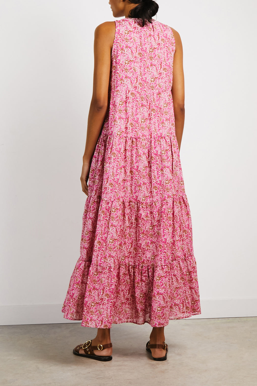 Robe sans manche à étages - JUNE Faume - seconde main