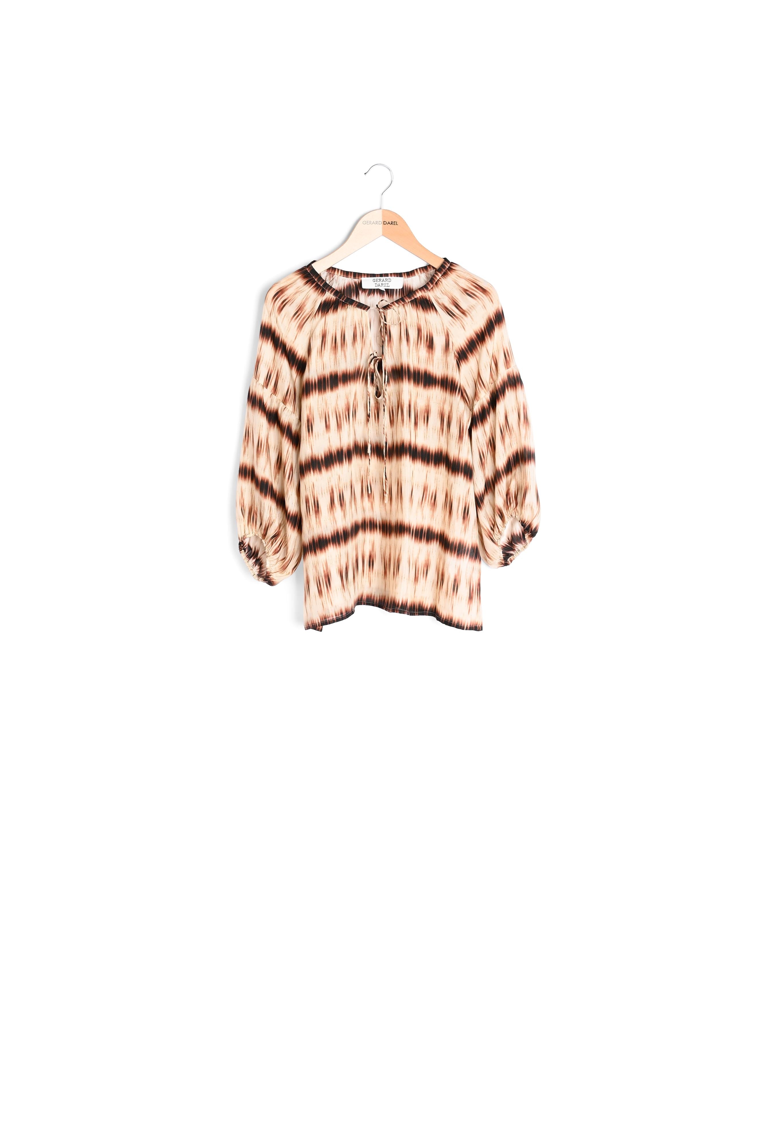 Blouse en soie imprimée - ESTHER Faume - seconde main