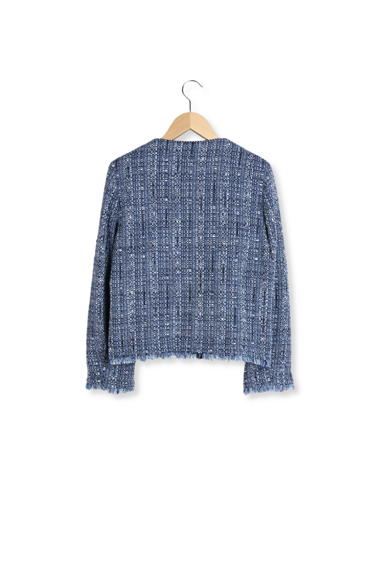 Veste en tweed et lurex - BELMIRA Faume - seconde main