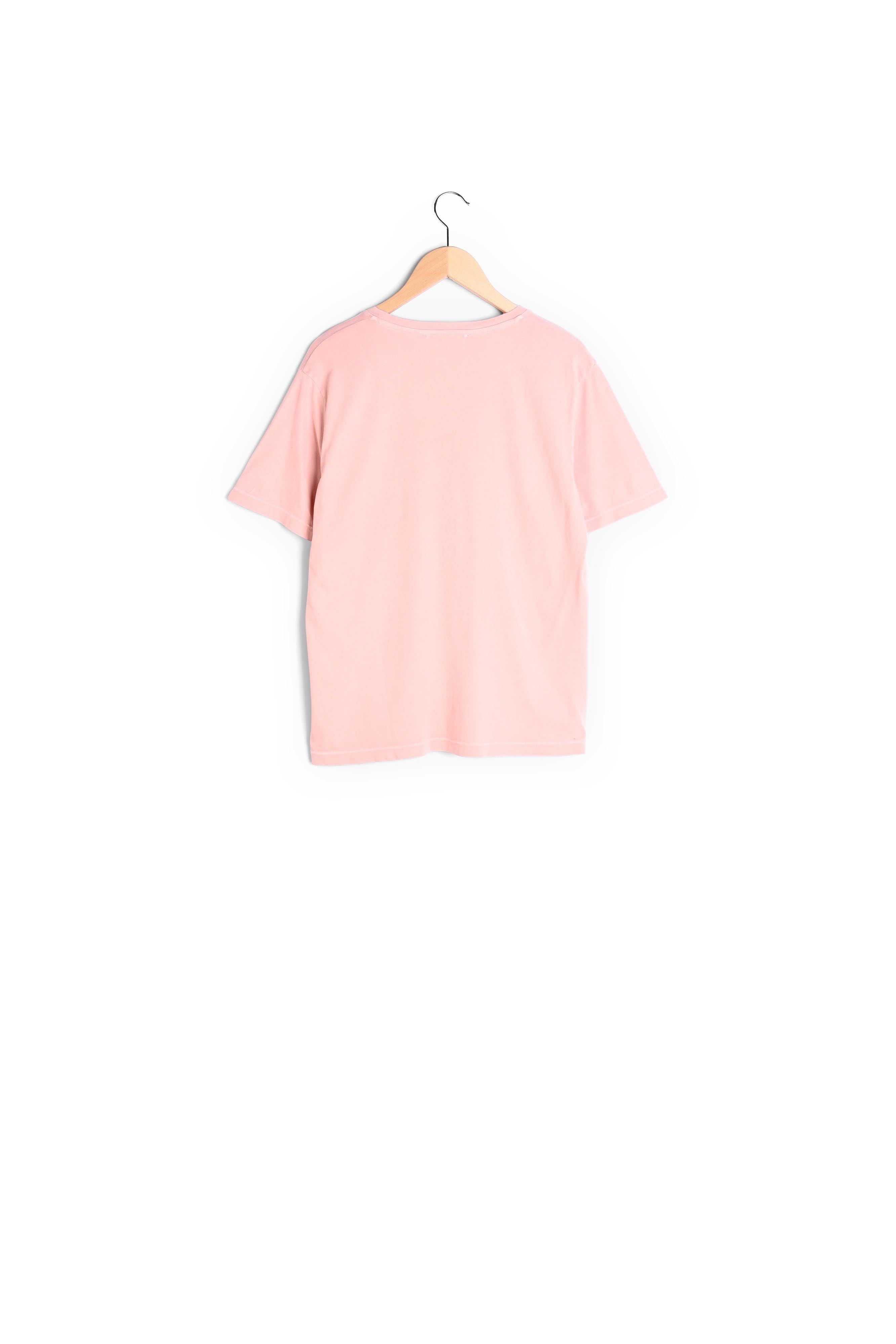 T-shirt col V en coton - MAURINE Faume - seconde main