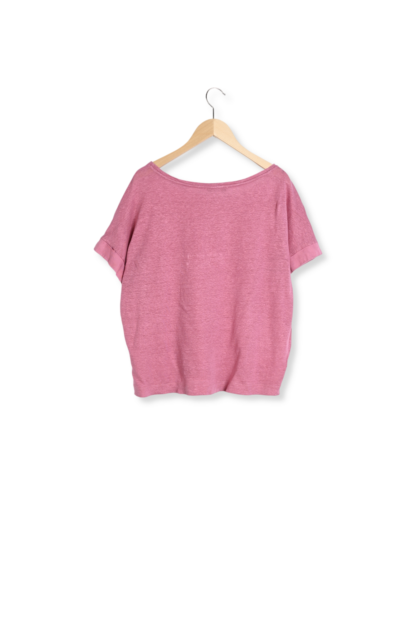 JANAE - Tee-shirt en lin façon bimatière Faume - seconde main