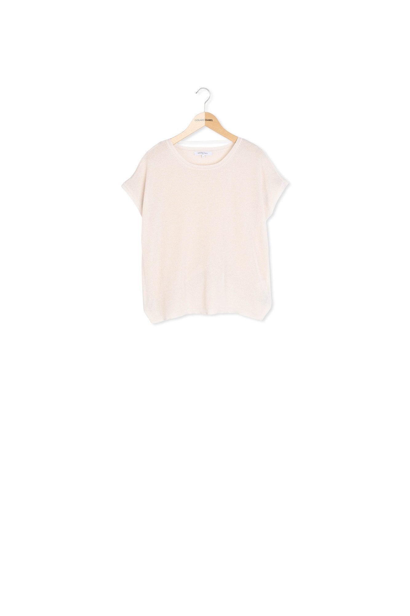 Pull manches courtes en maille fine - LILA Faume - seconde main