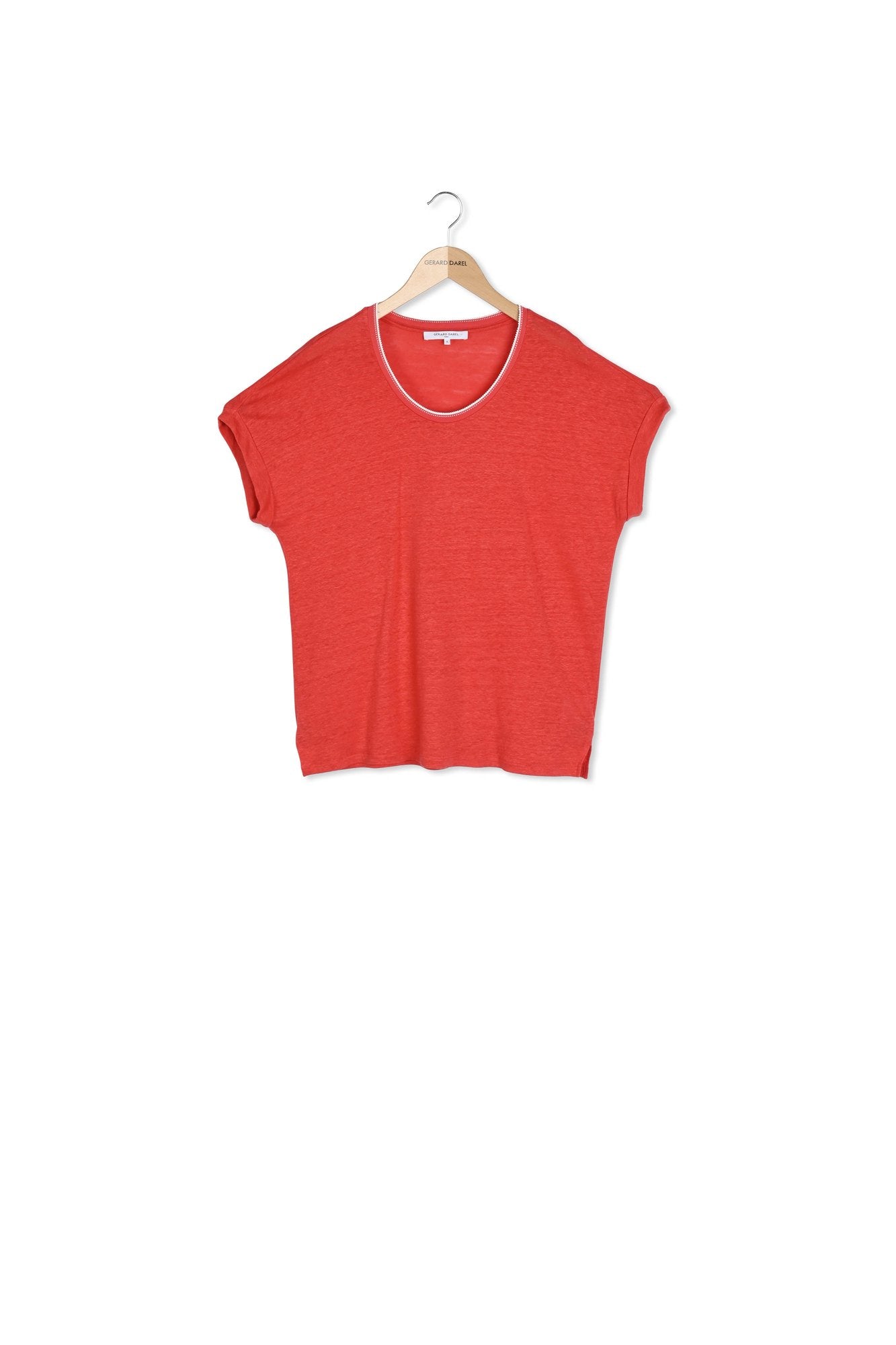 JEMMA - Tee-shirt oversize en lin Faume - seconde main