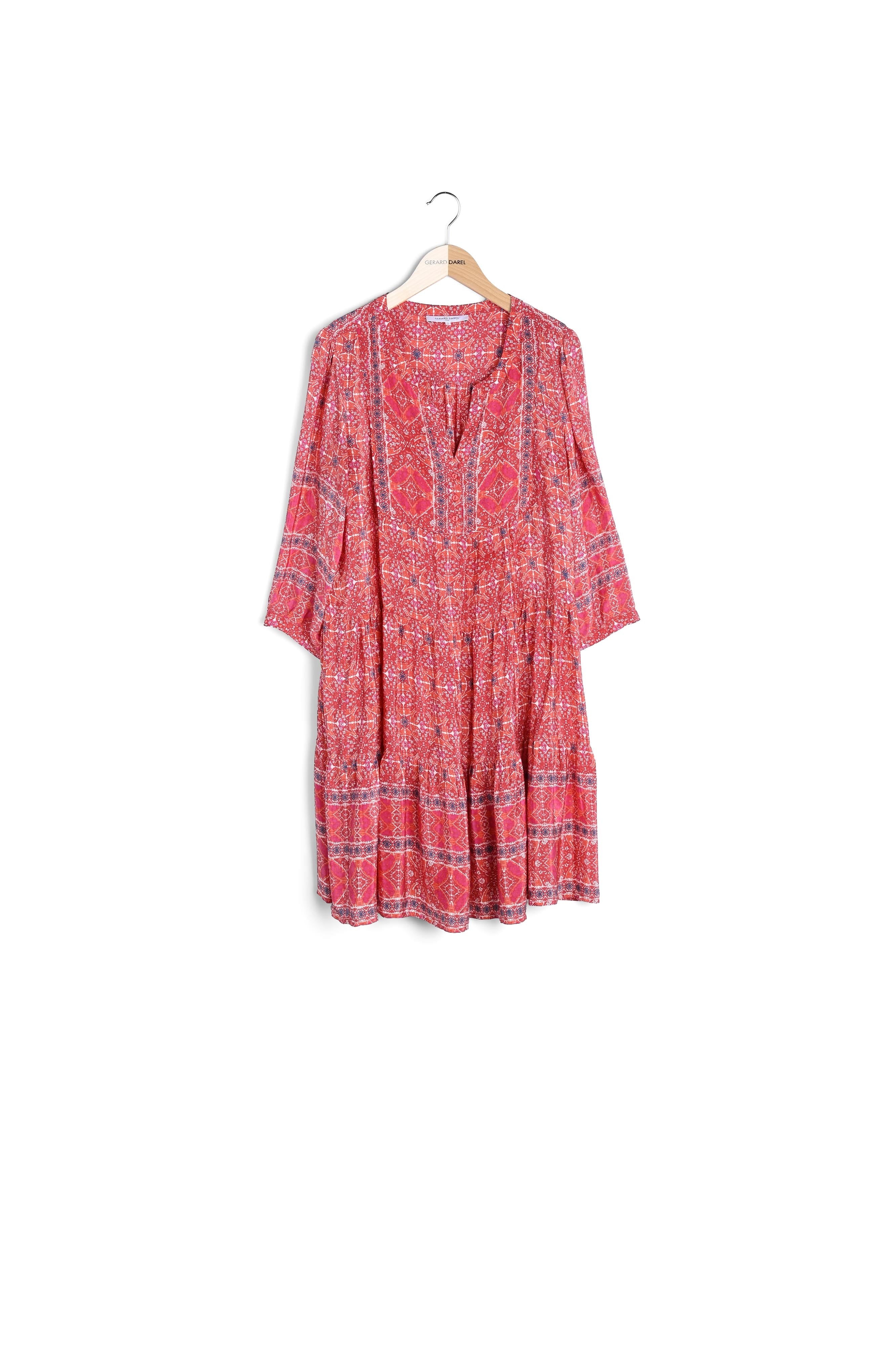 Robe courte à motif ethnique - JUDITH Faume - seconde main