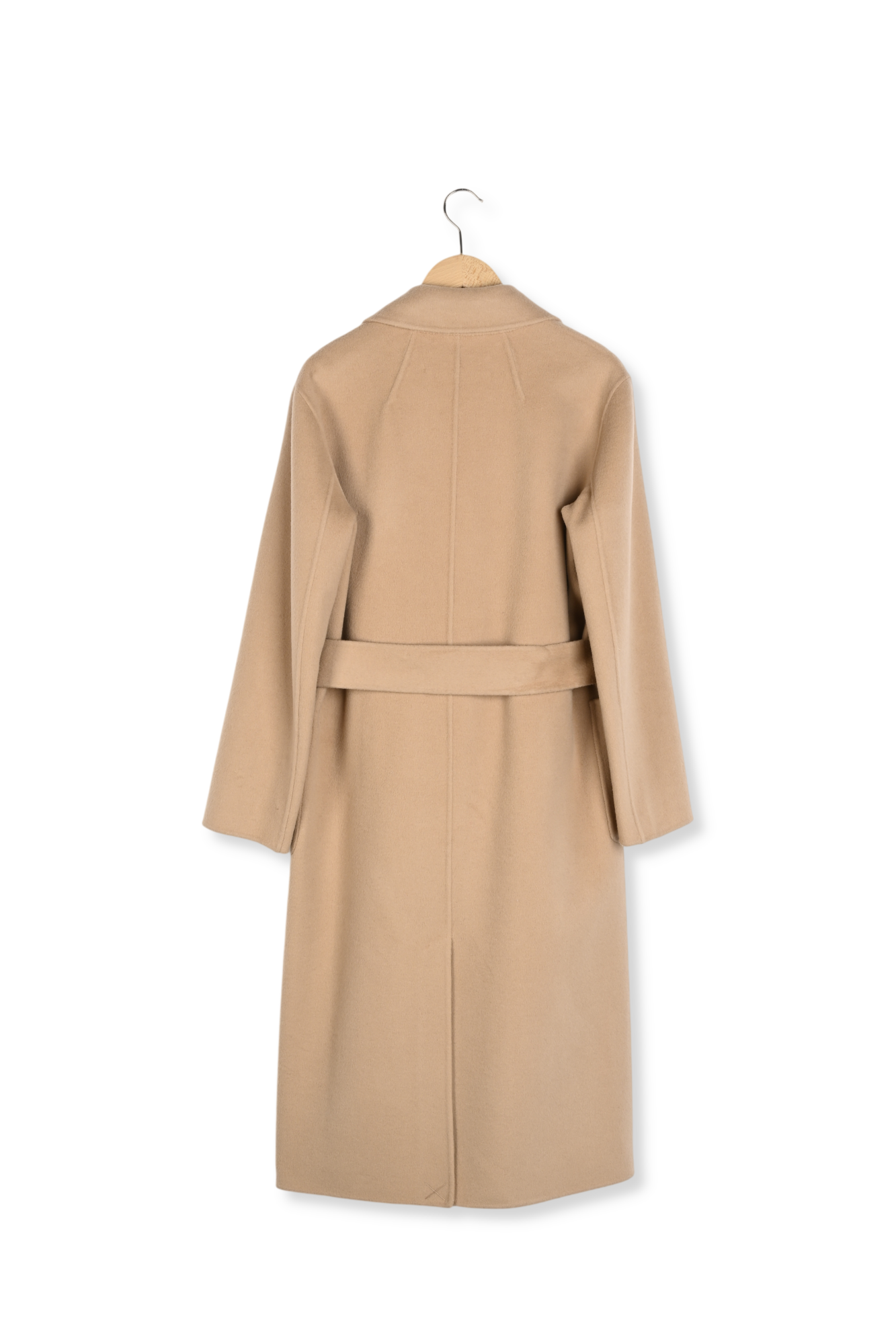 Sander - Manteau ceinturé en laine Faume - seconde main