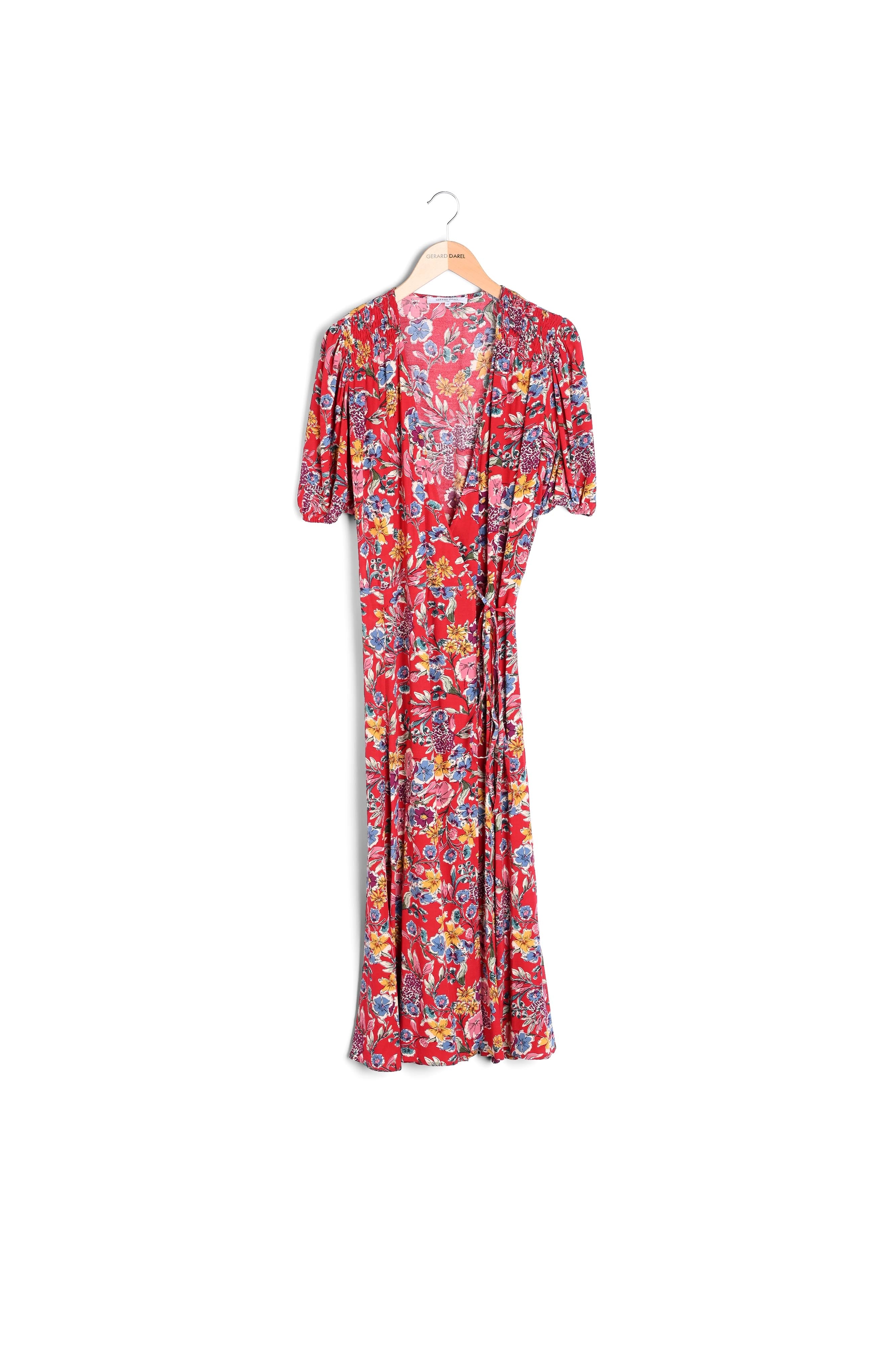 SICILE - Robe longue portefeuille Faume - seconde main