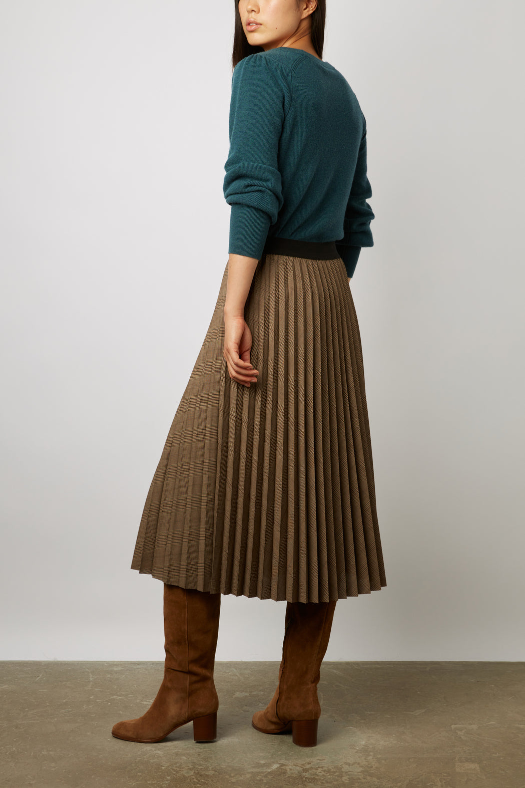 Pull ajusté en laine à détails fantaisie - LEONORA Faume - seconde main