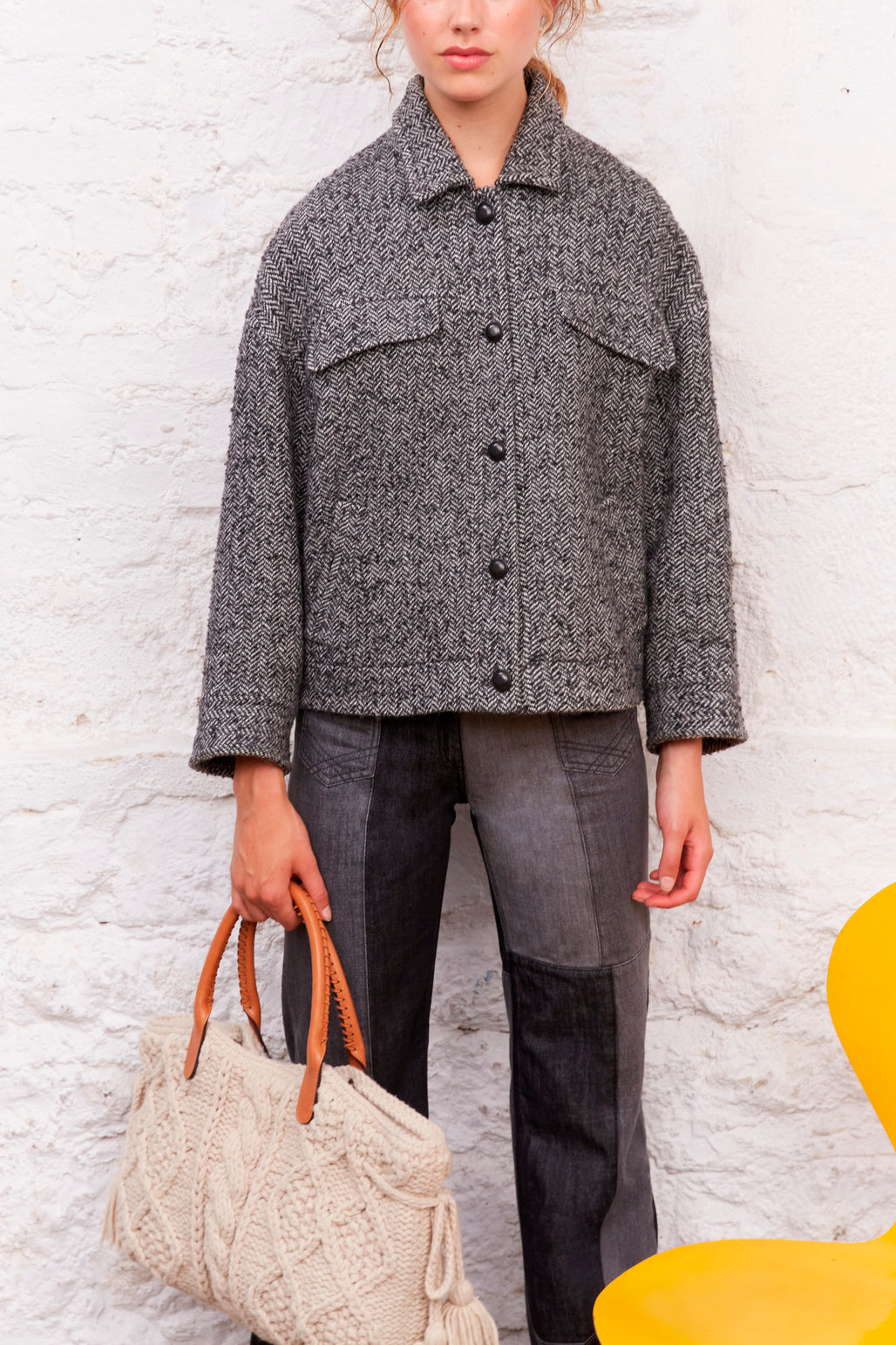 Veste surchemise oversize - NAELA Faume - seconde main