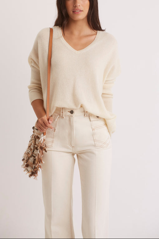 Pull V à la coupe ample - LOUISON Faume - seconde main