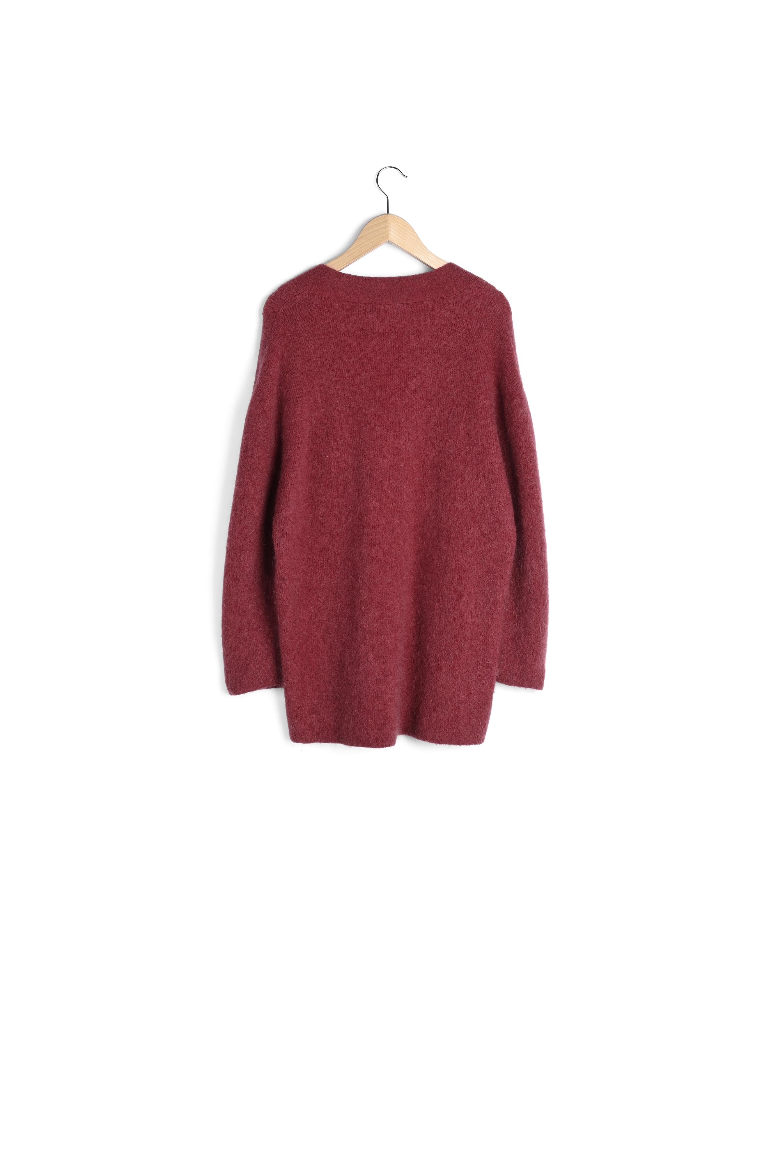 SHADE - Pull oversize en mohair Faume - seconde main