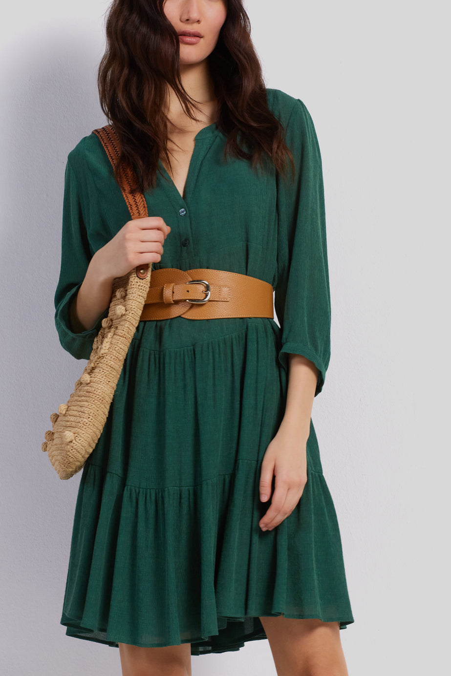 Robe fluide à étages - JACOB Faume - seconde main